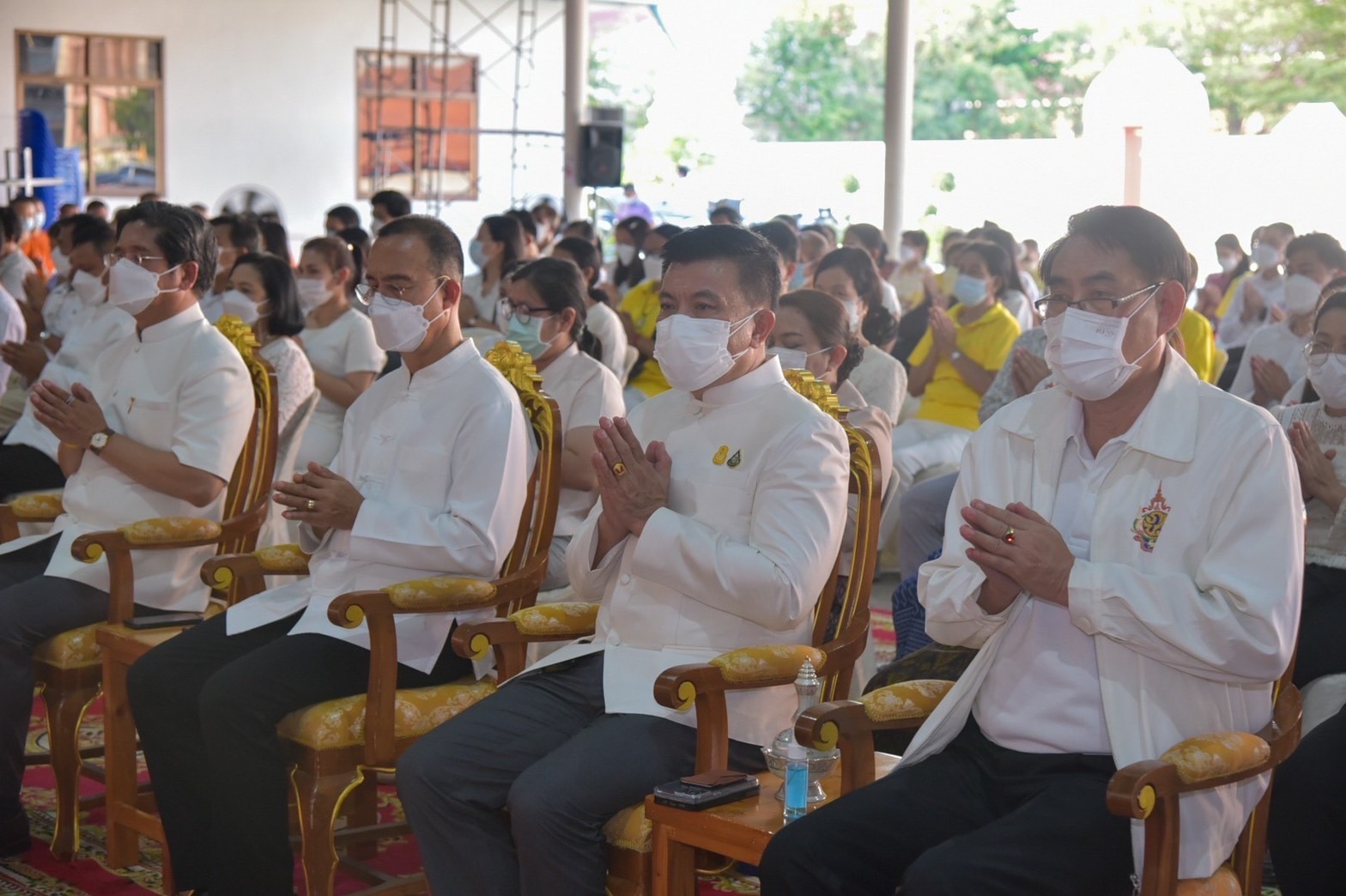 พช.ฉะเชิงเทรา ร่วมพิธีเจริญพระพุทธมนต์เพื่อความเป็นสิริมงคล เนื่องในวันคล้ายวันเกิด เจ้าคุณพระสินีนาฏ พิลาสกัลยาณี
