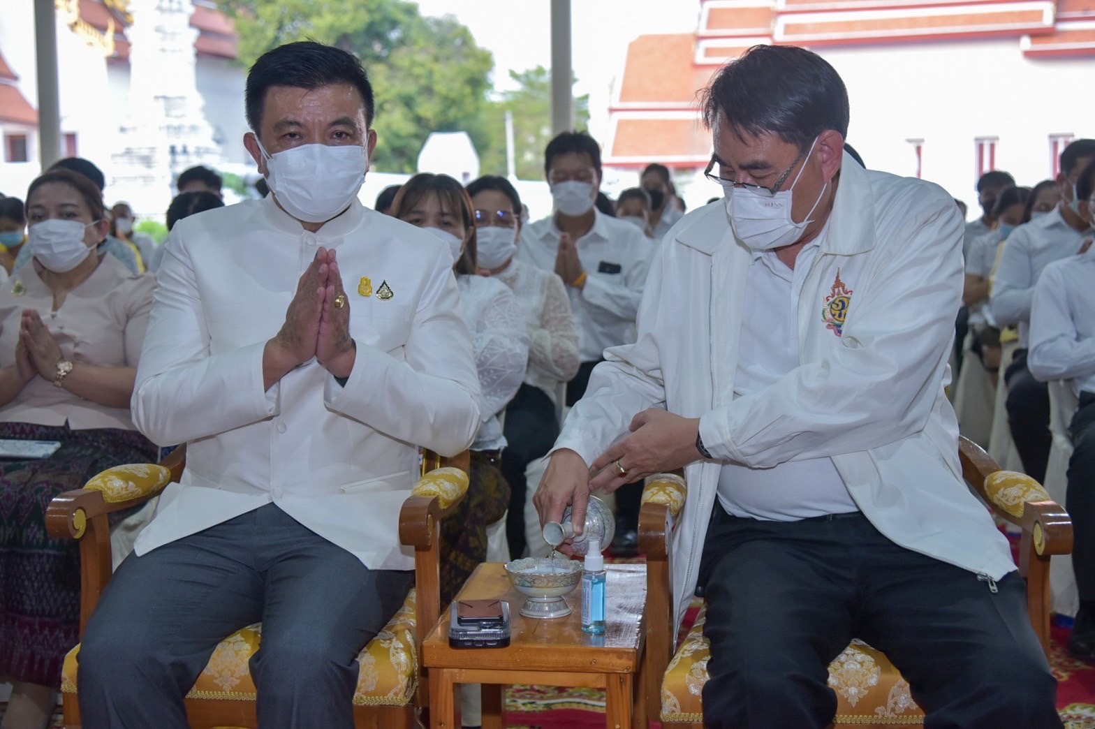 พช.ฉะเชิงเทรา ร่วมพิธีเจริญพระพุทธมนต์เพื่อความเป็นสิริมงคล เนื่องในวันคล้ายวันเกิด เจ้าคุณพระสินีนาฏ พิลาสกัลยาณี