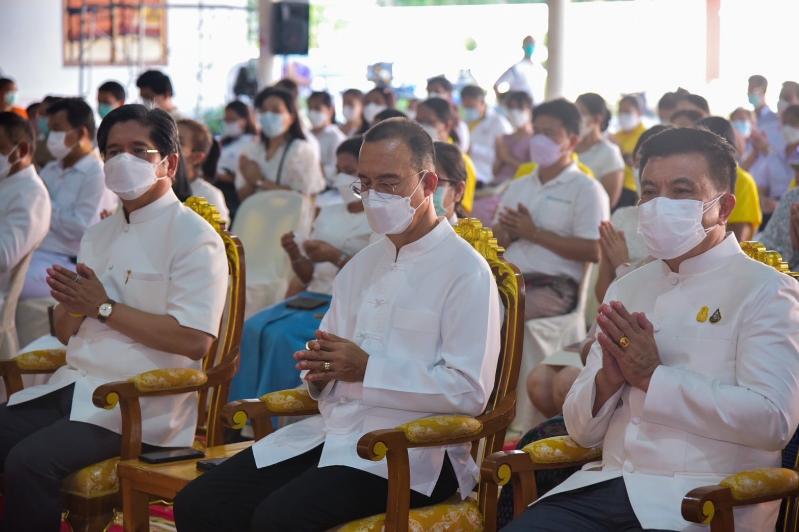 พช.ฉะเชิงเทรา ร่วมพิธีเจริญพระพุทธมนต์เพื่อความเป็นสิริมงคล เนื่องในวันคล้ายวันเกิด เจ้าคุณพระสินีนาฏ พิลาสกัลยาณี