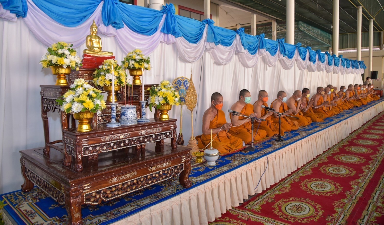 พช.ฉะเชิงเทรา ร่วมพิธีเจริญพระพุทธมนต์เพื่อความเป็นสิริมงคล เนื่องในวันคล้ายวันเกิด เจ้าคุณพระสินีนาฏ พิลาสกัลยาณี