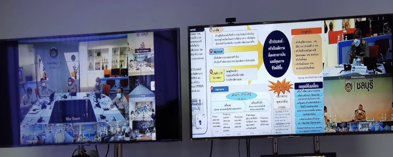 ??พช.ฉะเชิงเทรา ร่วมประชุมกรมการพัฒนาชุมชน ครั้งที่ 1/2565 ผ่านระบบ TV พช.