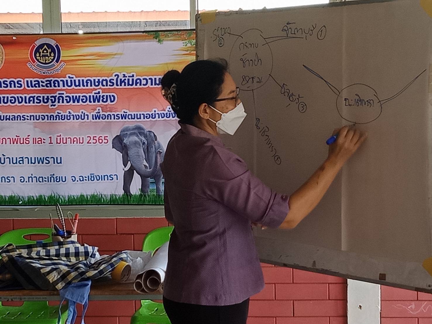 ???พช.ฉะเชิงเทรา ดำเนินโครงการส่งเสริมและพัฒนาเกษตรกร และสถาบันเกษตรให้มีความเข้มแข็งตามหลักปรัชญาของเศรษฐกิจพอเพียง