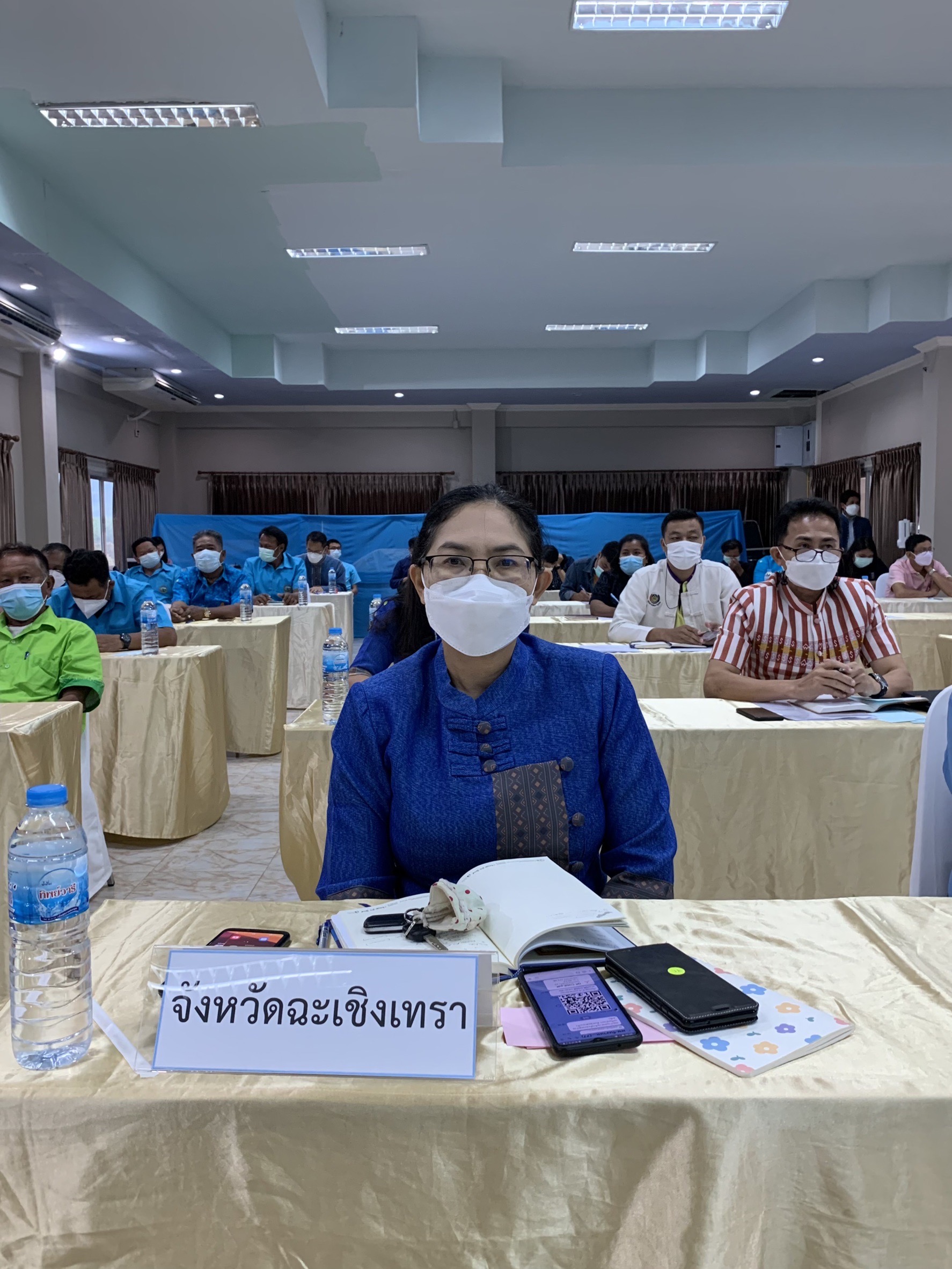 ???สพจ .ฉะเชิงเทรา ร่วมประชุมเชิงปฏิบัติการพัฒนาศักยภาพเจ้าหน้าที่กรมการพัฒนาชุมชน