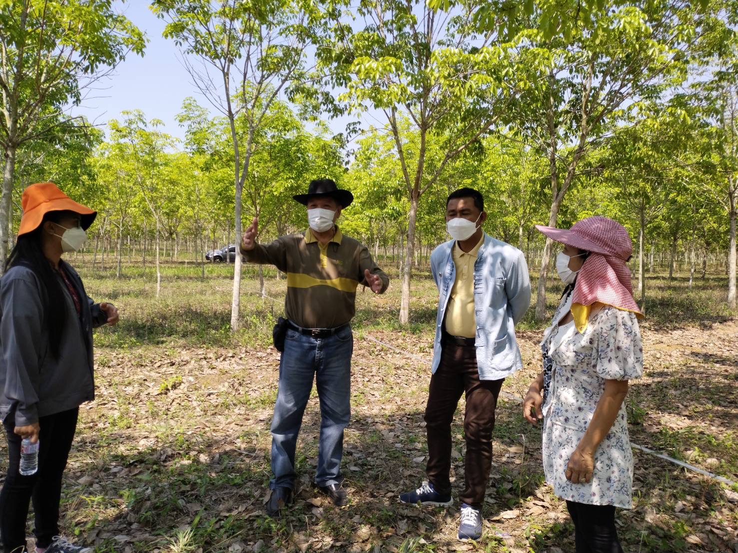 ?ติดตามพื้นที่ดำเนินโครงการ โคก หนอง นา โมเดล ?