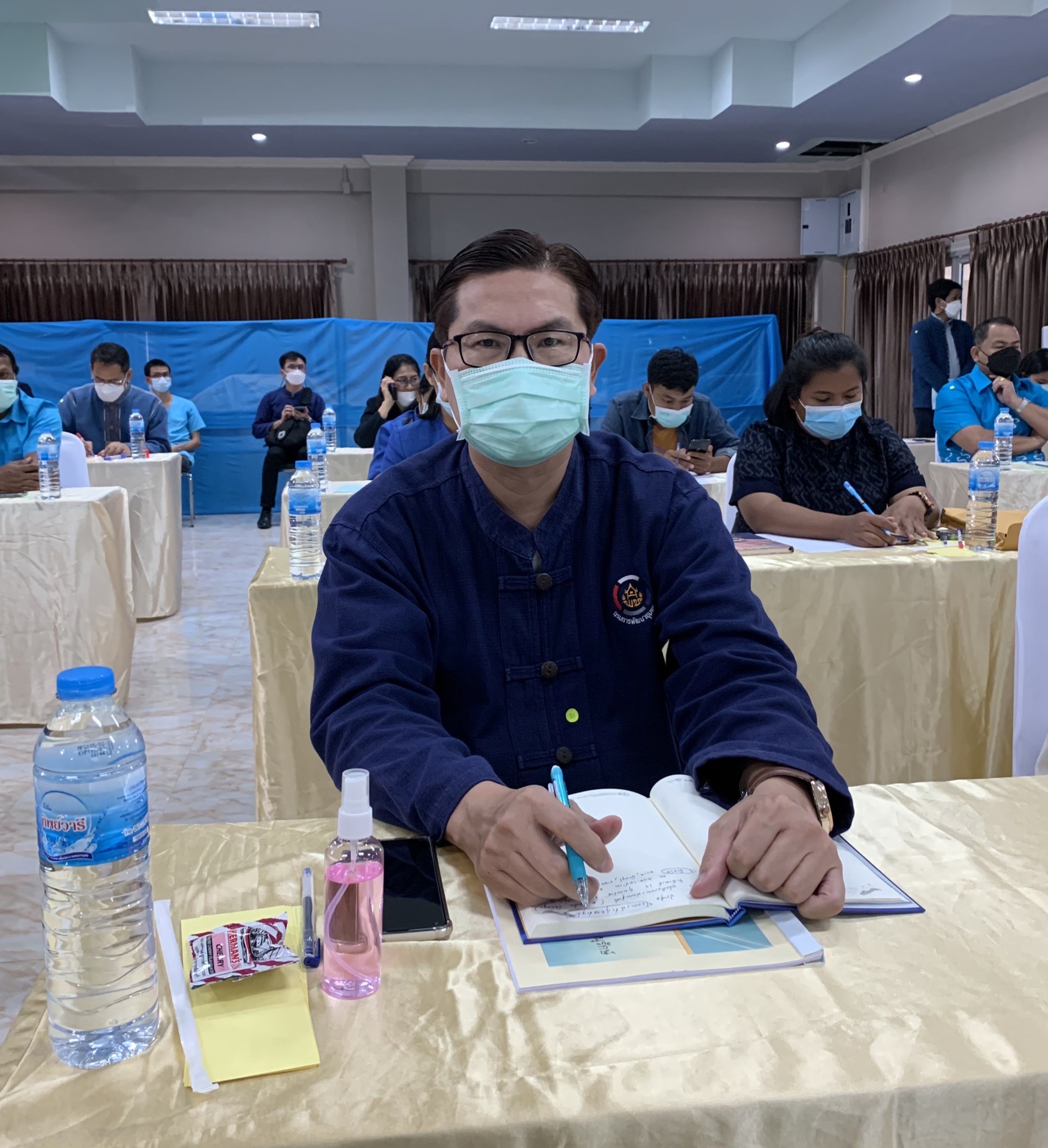 ???สพจ .ฉะเชิงเทรา ร่วมประชุมเชิงปฏิบัติการพัฒนาศักยภาพเจ้าหน้าที่กรมการพัฒนาชุมชน