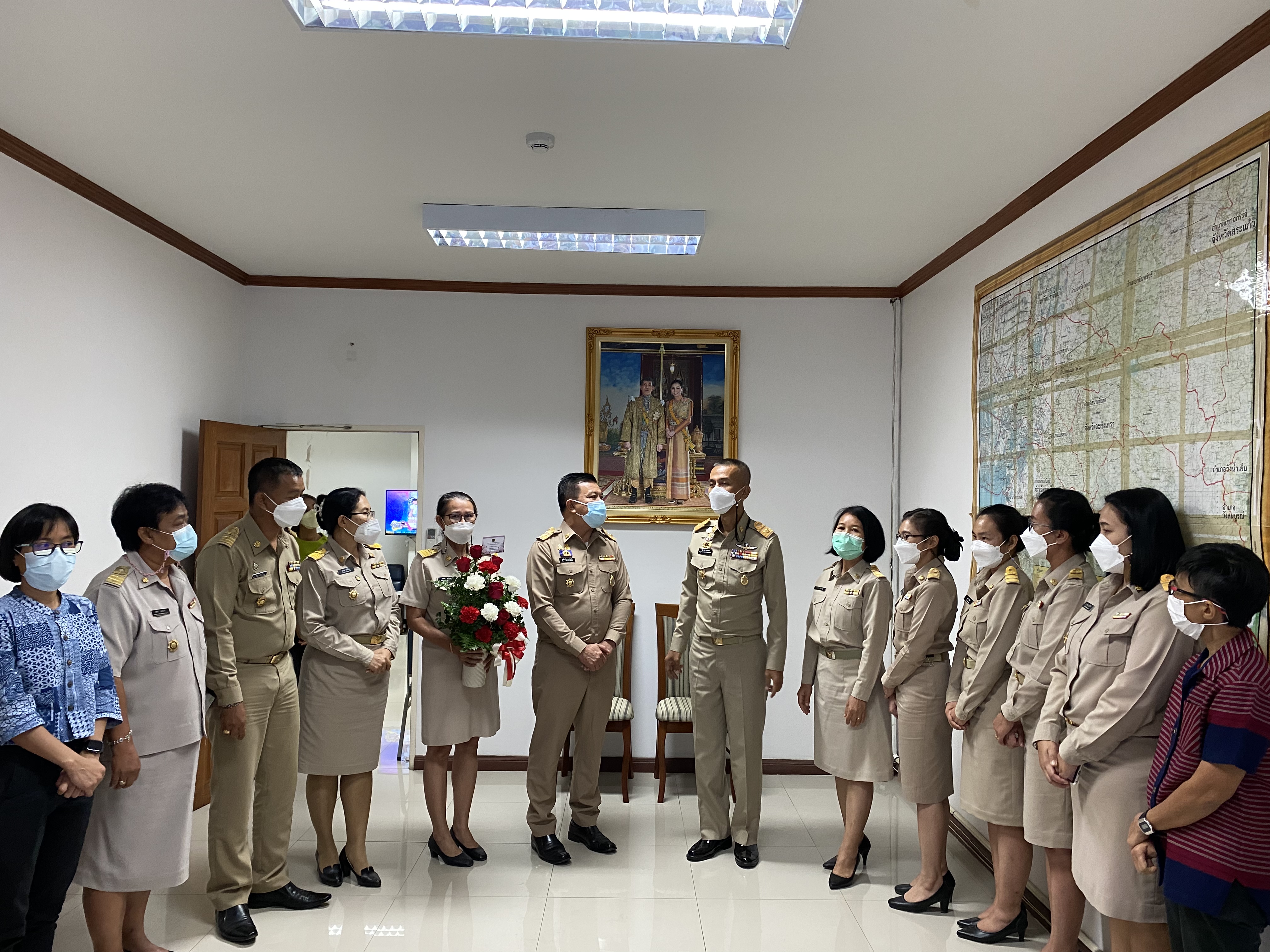 สำนักงานพัฒนาชุมชนร่วมแสดงความยินดี