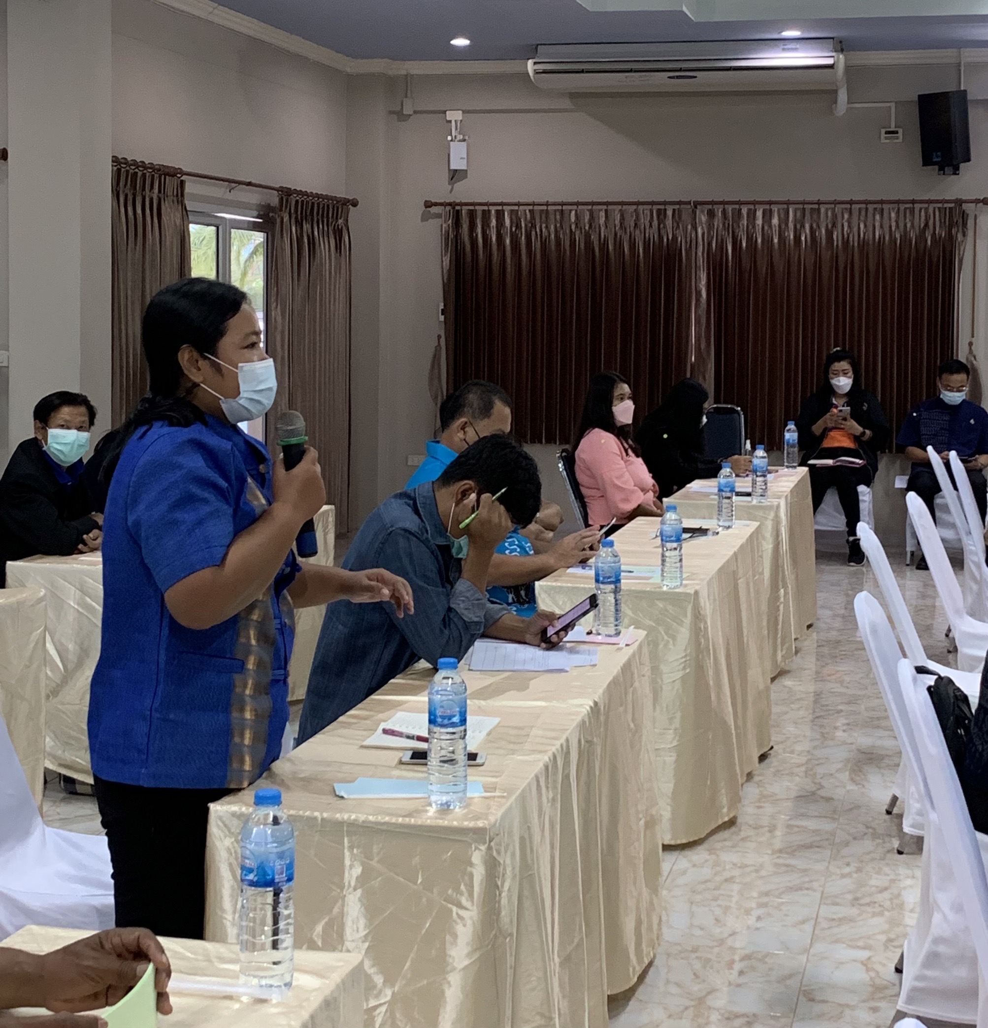 ???สพจ .ฉะเชิงเทรา ร่วมประชุมเชิงปฏิบัติการพัฒนาศักยภาพเจ้าหน้าที่กรมการพัฒนาชุมชน