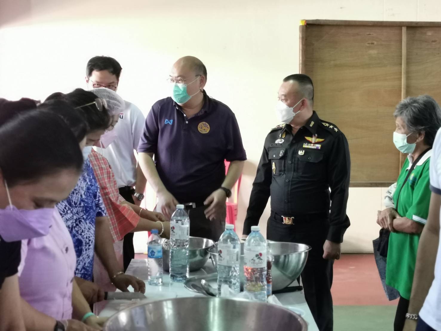 พัฒนาชุมชนจังหวัดฉะเชิงเทรา ร่วมกิจกรรมพัฒนาคุณภาพชีวิต ภายใต้โครงการจัดทำสารสนเทศต้นแบบเพื่อพัฒนาคุณภาพชีวิต ปี 2565 ตำบลท่าข้าม อำเภอบางปะกง จังหวัดฉะเชิงเทรา