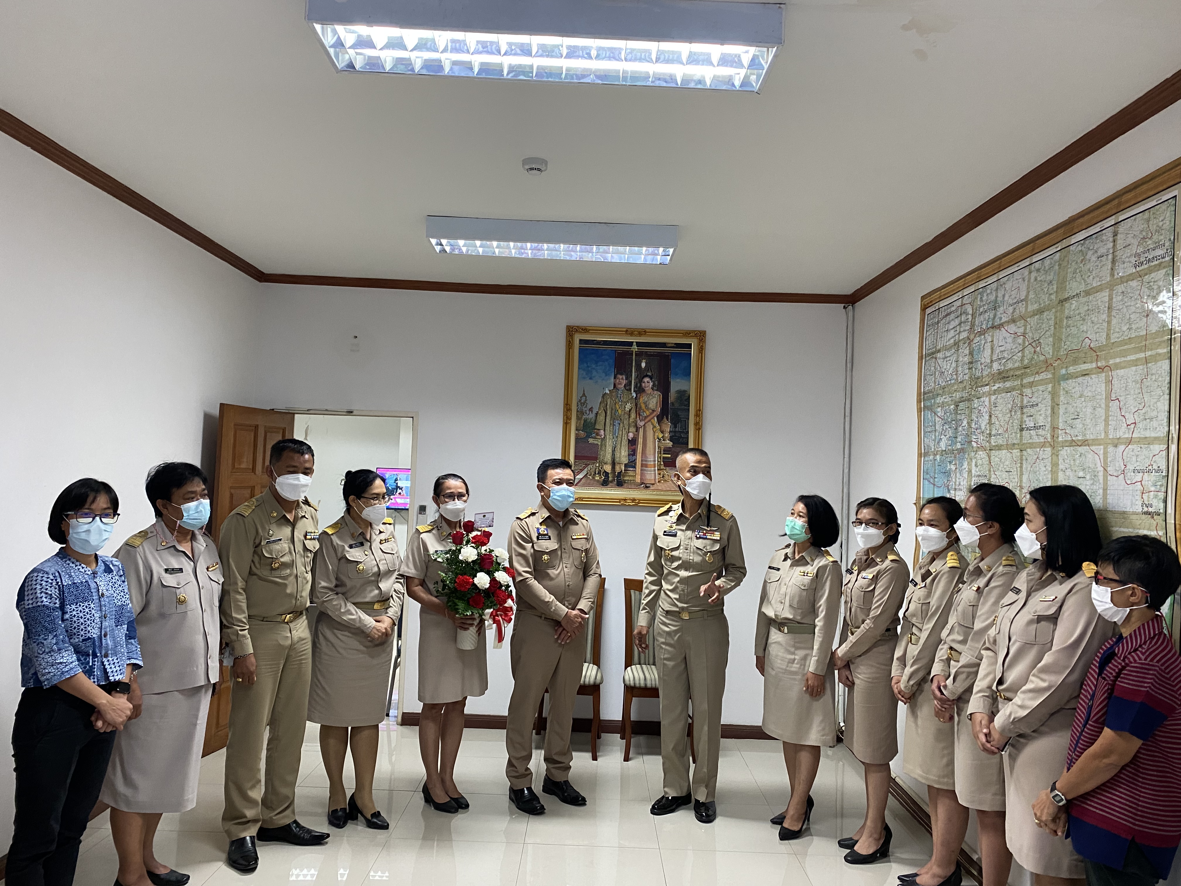 สำนักงานพัฒนาชุมชนร่วมแสดงความยินดี