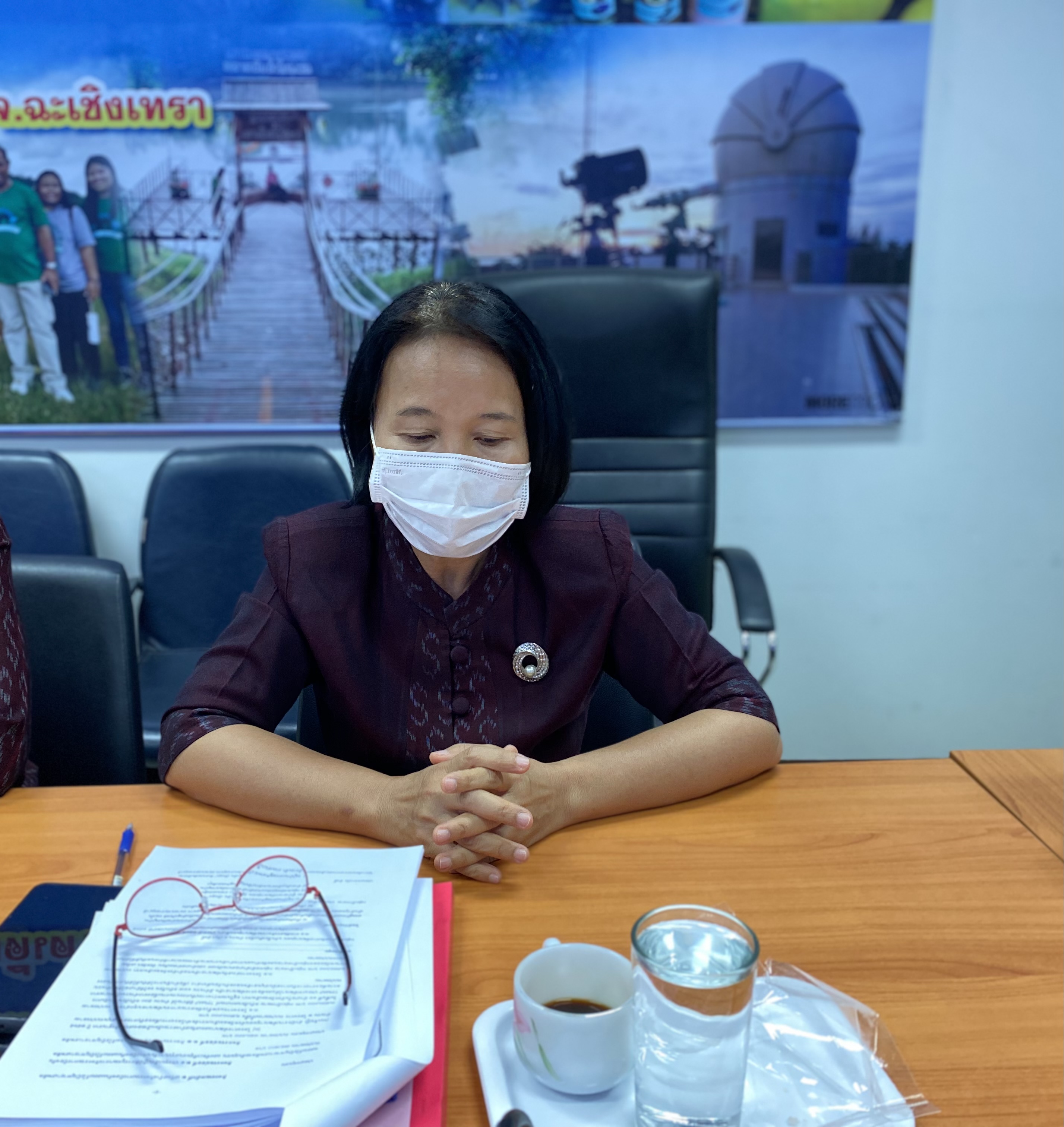 ????‍?พช.ฉะเชิงเทรา ประชุมผู้อำนวยการกลุ่มงาน นักวิชาการพัฒนาชุมชน และเจ้าหน้าที่พัฒนาชุมชนจังหวัดฉะเชิงเทรา