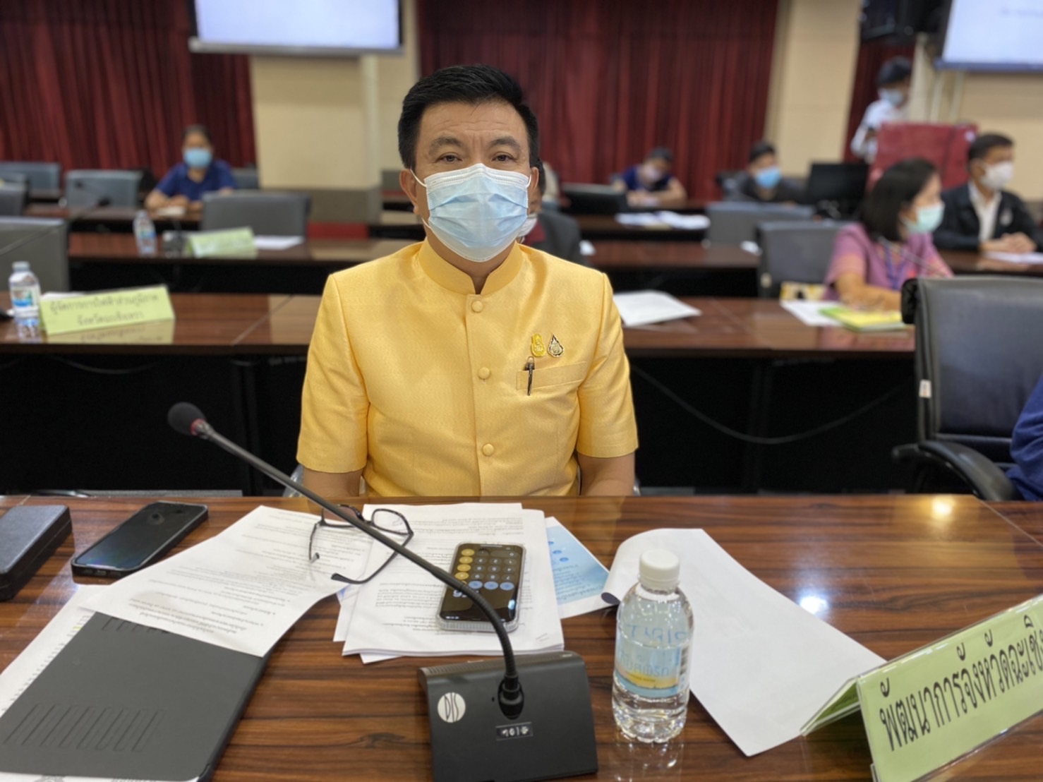 ???พช.ฉะเชิงเทรา ร่วมประชุมคณะกรรมการประสานงานการขับเคลื่อนและขยายผลโครงการอันเนื่องมาจากพระราชดำริและหลักปรัชญาของเศรษฐกิจพอเพียง ครั้งที่ 1/2565