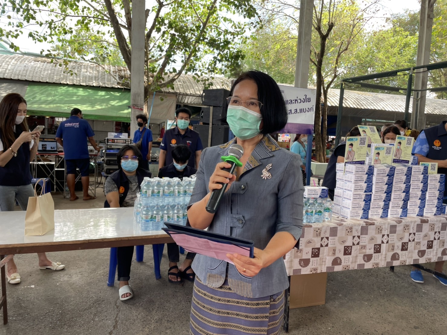 ???‍?พช.ฉะเชิงเทรา จัดโครงการส่งเสริมช่องทางการตลาดผลิตภัณฑ์กลุ่มอาชีพสมาชิกกองทุนพัฒนาบทบาทสตรี ครั้งที่ 5