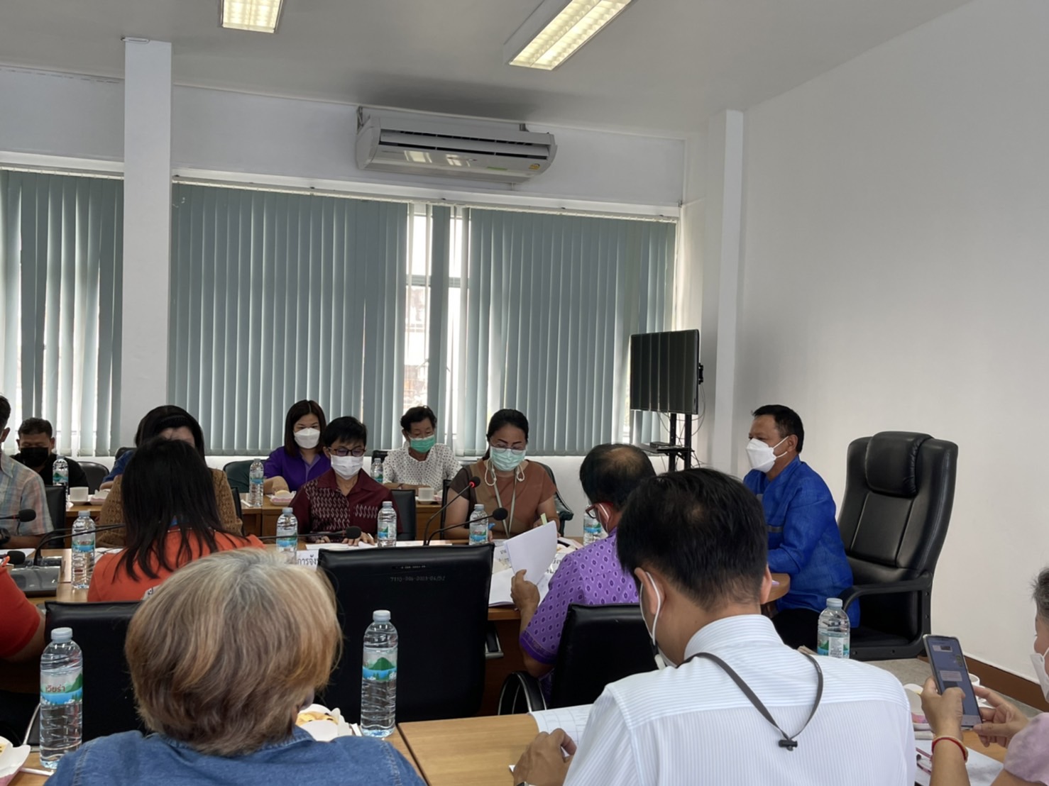 ???พช.ฉะเชิงเทรา ร่วมประชุมคณะทํางานขับเคลื่อนการพัฒนาเศรษฐกิจฐานรากและประชารัฐจังหวัดฉะเชิงเทรา ด้านการแปรรูป ครั้งที่ 1/2565