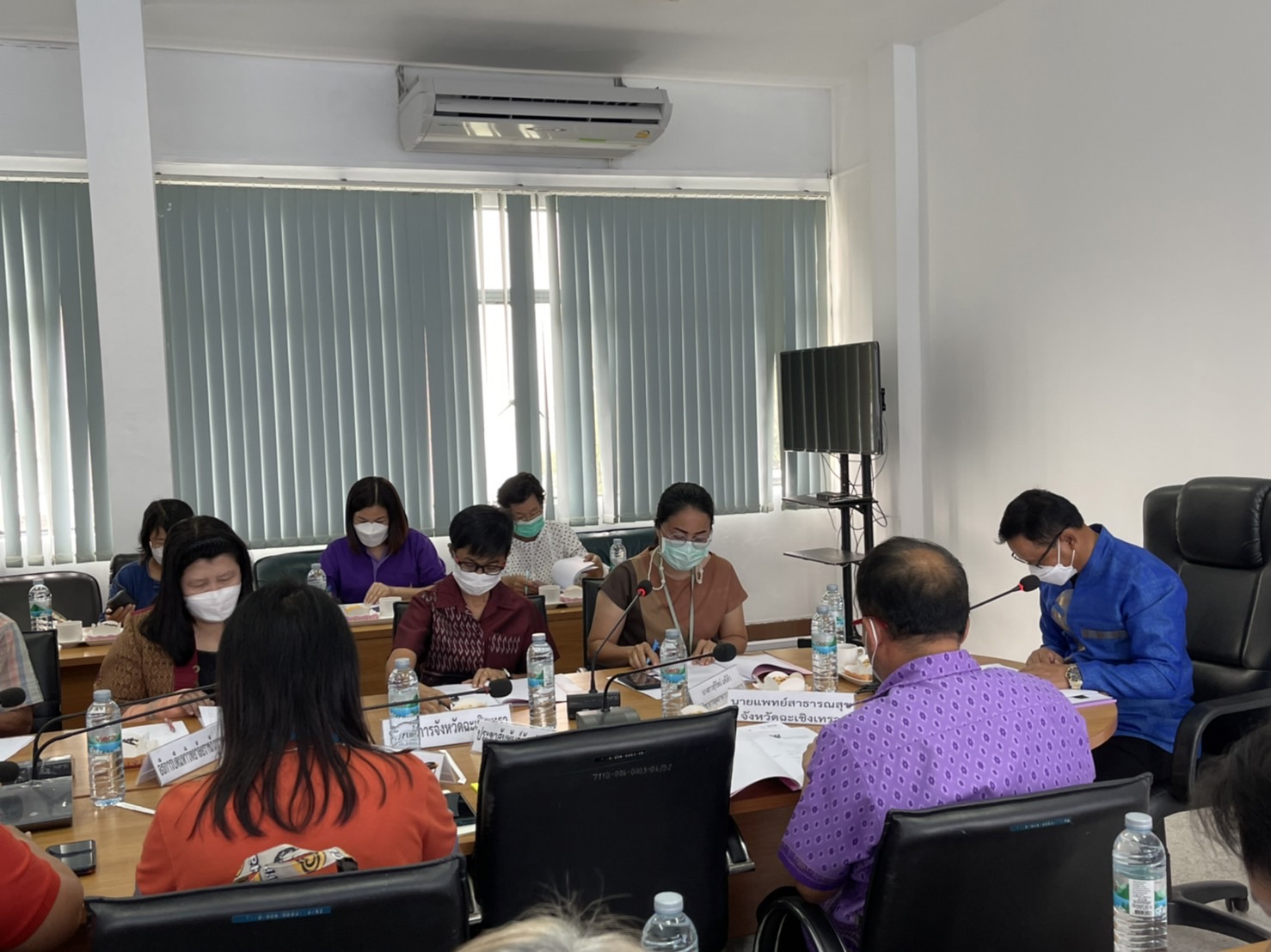 ???พช.ฉะเชิงเทรา ร่วมประชุมคณะทํางานขับเคลื่อนการพัฒนาเศรษฐกิจฐานรากและประชารัฐจังหวัดฉะเชิงเทรา ด้านการแปรรูป ครั้งที่ 1/2565