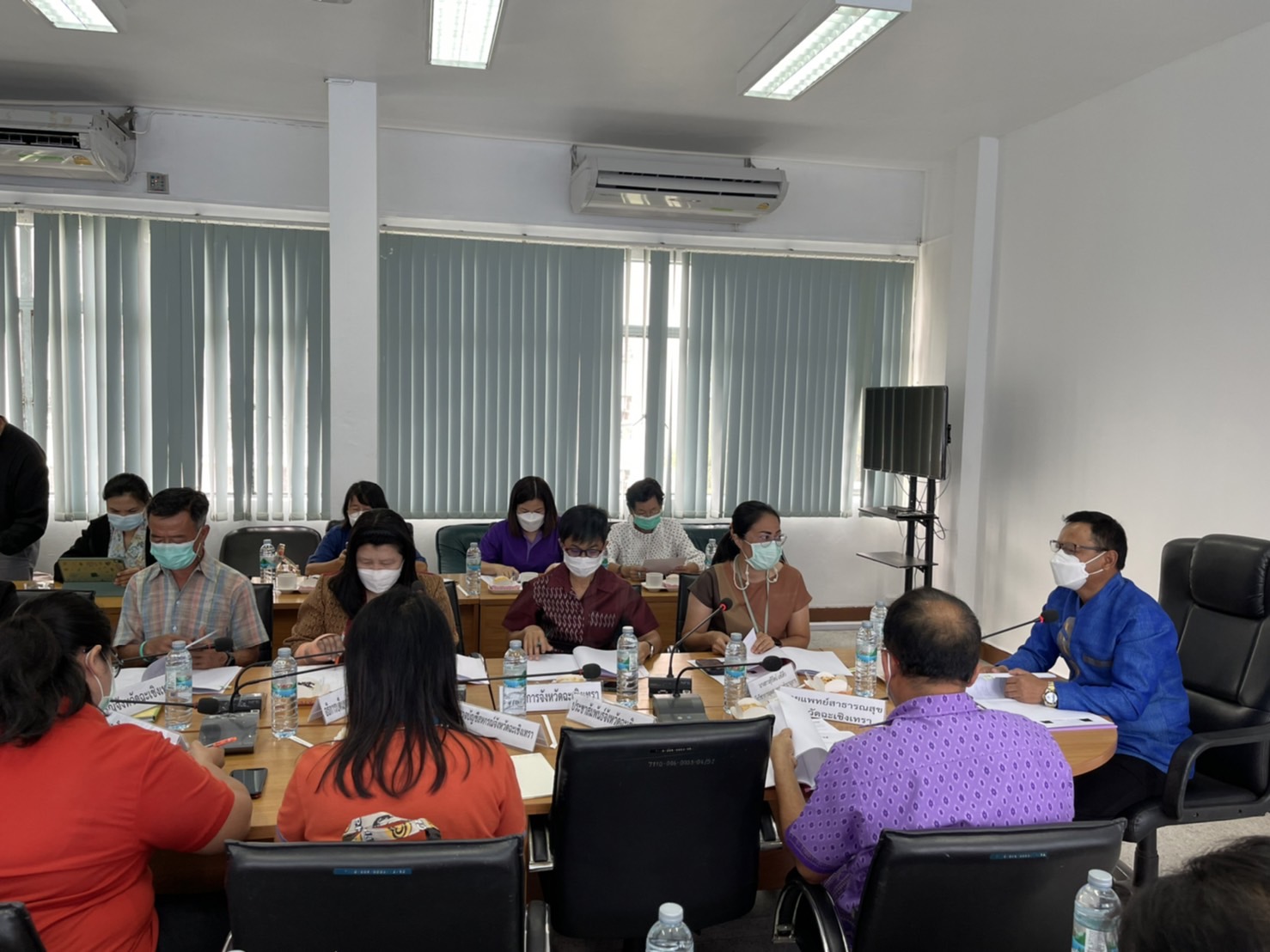 ???พช.ฉะเชิงเทรา ร่วมประชุมคณะทํางานขับเคลื่อนการพัฒนาเศรษฐกิจฐานรากและประชารัฐจังหวัดฉะเชิงเทรา ด้านการแปรรูป ครั้งที่ 1/2565