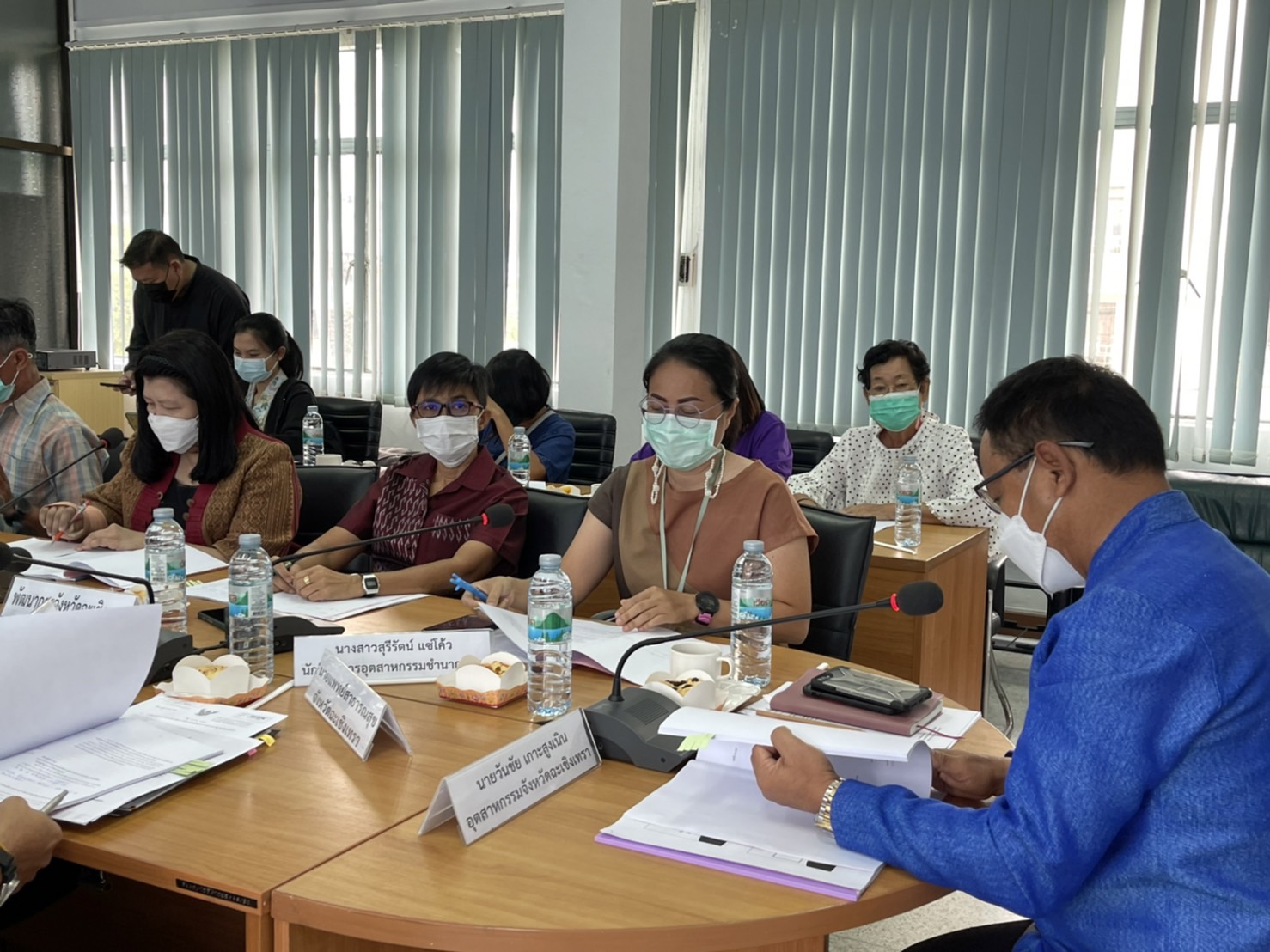 ???พช.ฉะเชิงเทรา ร่วมประชุมคณะทํางานขับเคลื่อนการพัฒนาเศรษฐกิจฐานรากและประชารัฐจังหวัดฉะเชิงเทรา ด้านการแปรรูป ครั้งที่ 1/2565