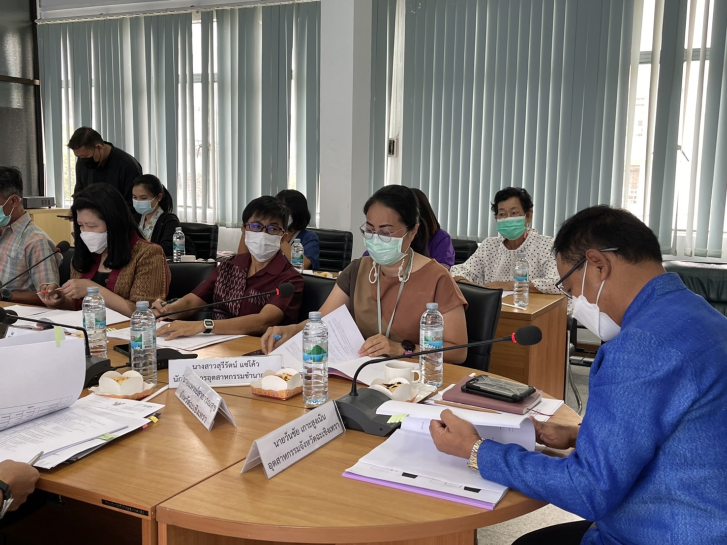 ???พช.ฉะเชิงเทรา ร่วมประชุมคณะทํางานขับเคลื่อนการพัฒนาเศรษฐกิจฐานรากและประชารัฐจังหวัดฉะเชิงเทรา ด้านการแปรรูป ครั้งที่ 1/2565