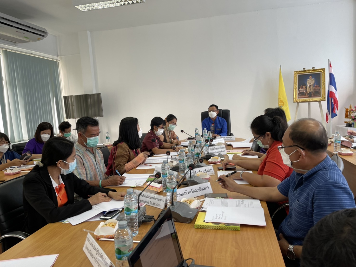 ???พช.ฉะเชิงเทรา ร่วมประชุมคณะทํางานขับเคลื่อนการพัฒนาเศรษฐกิจฐานรากและประชารัฐจังหวัดฉะเชิงเทรา ด้านการแปรรูป ครั้งที่ 1/2565