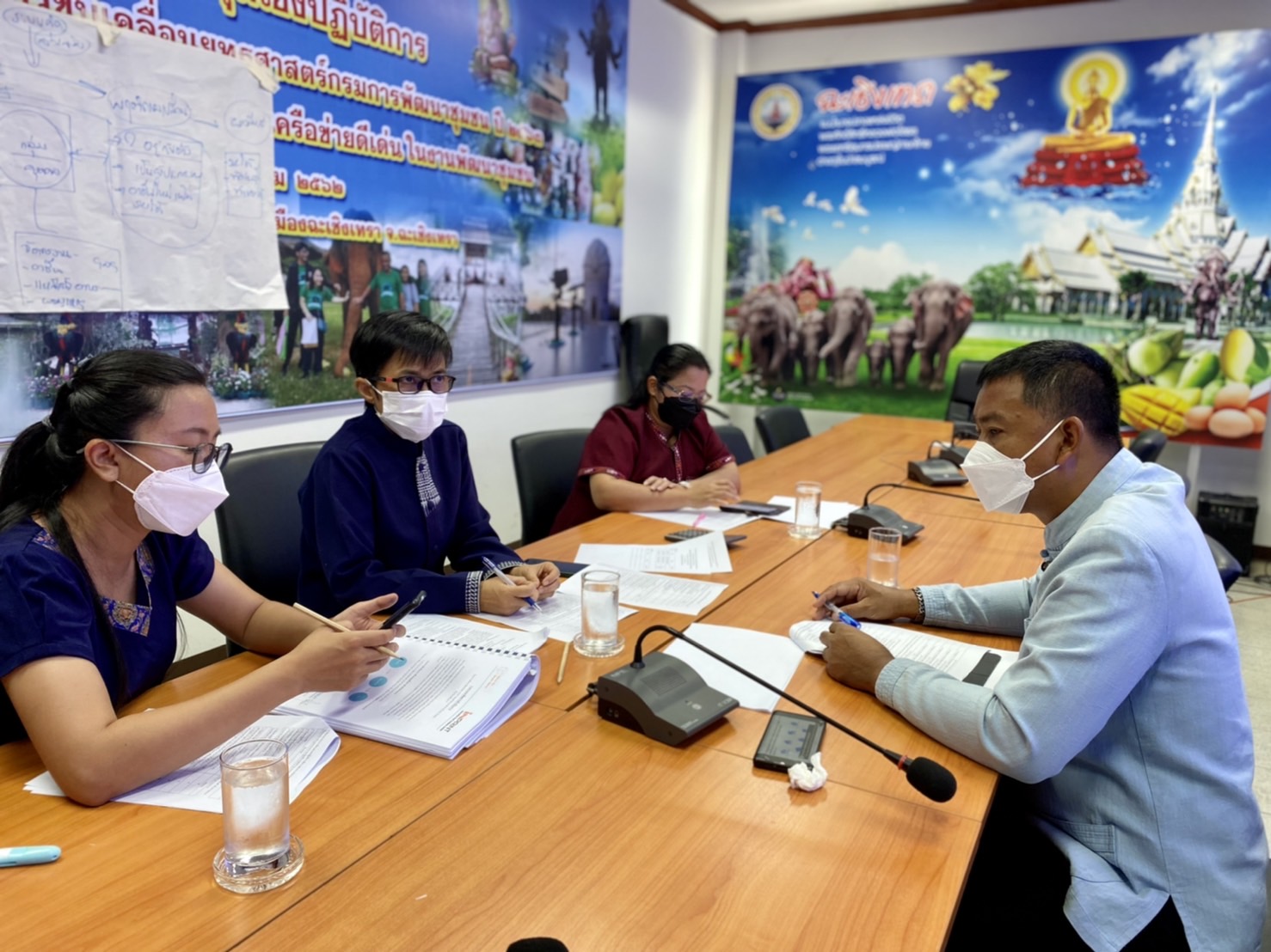 ???พช.ฉะชิงเทรา ประชุมโครงการส่งเสริมกระบวนการเครือข่ายองค์ความรู้ (Knowledge Based OTOP KPO) จังหวัด กิจกรรมพัฒนาผลิตภัณฑ์ OTOP โดยเครือข่ายองค์ความรู้ KBO จังหวัด จังหวัดฉะเชิงเทรา ด้วยวิธีประกวดราคาอิเล็กทรอนิกส์ (e-bidding)