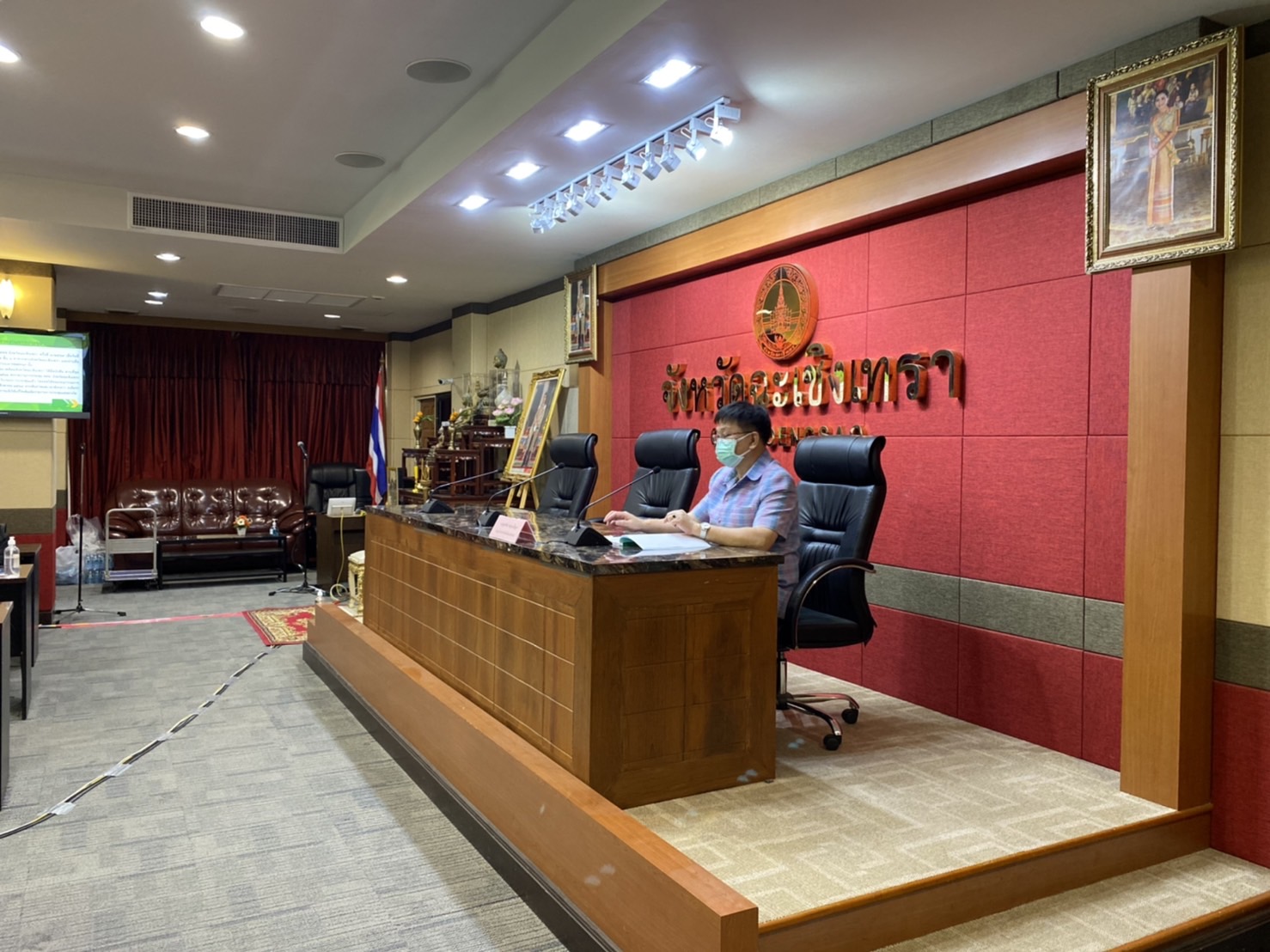 ??⛰พช.ฉะชิงเทรา ร่วมประชุมคณะอนุกรรมการนโยบายที่ดินจังหวัดฉะเชิงเทรา (คทช.จังหวัดฉะเชิงเทรา) ครั้งที่ 1/2565