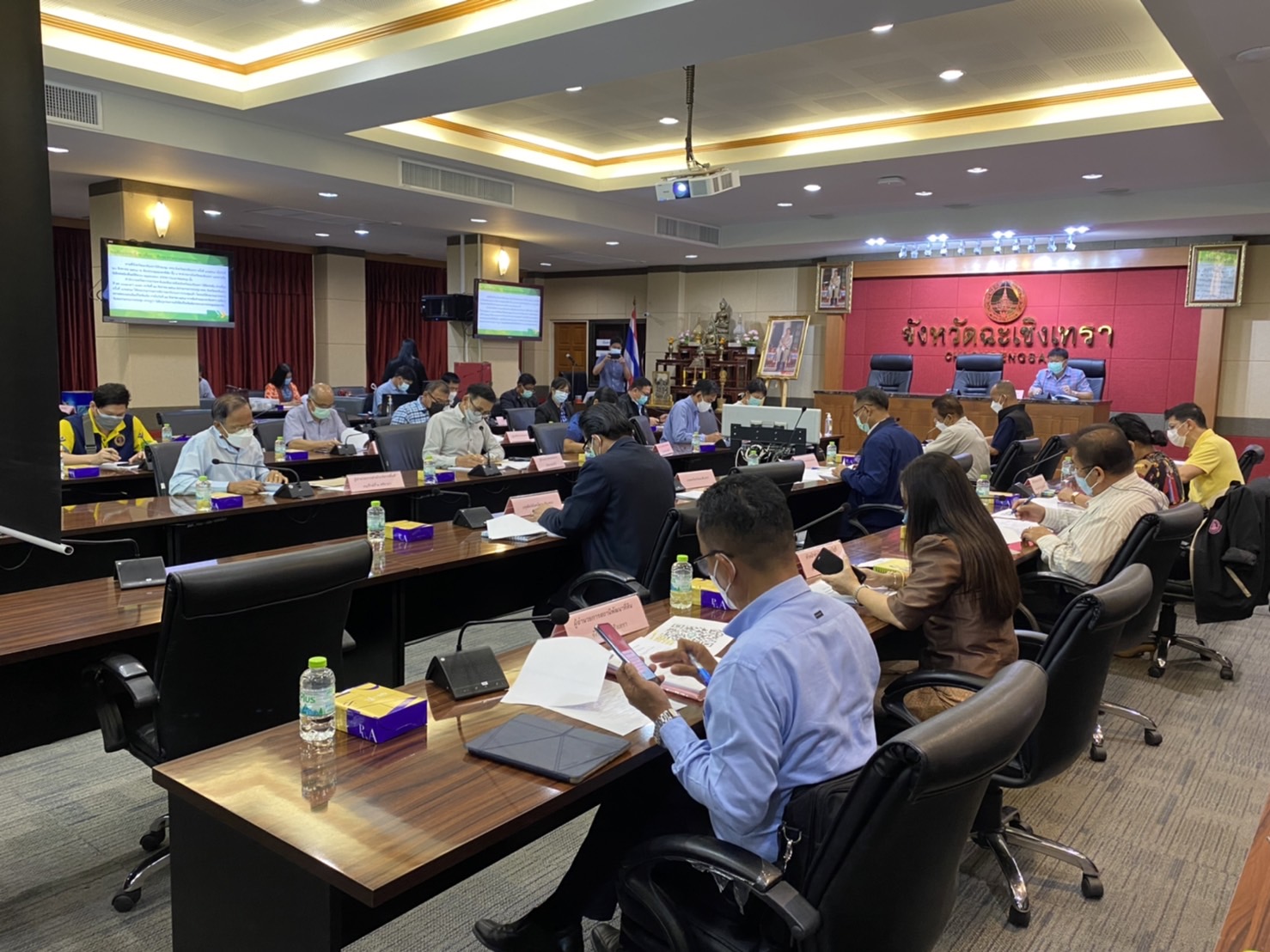 ??⛰พช.ฉะชิงเทรา ร่วมประชุมคณะอนุกรรมการนโยบายที่ดินจังหวัดฉะเชิงเทรา (คทช.จังหวัดฉะเชิงเทรา) ครั้งที่ 1/2565