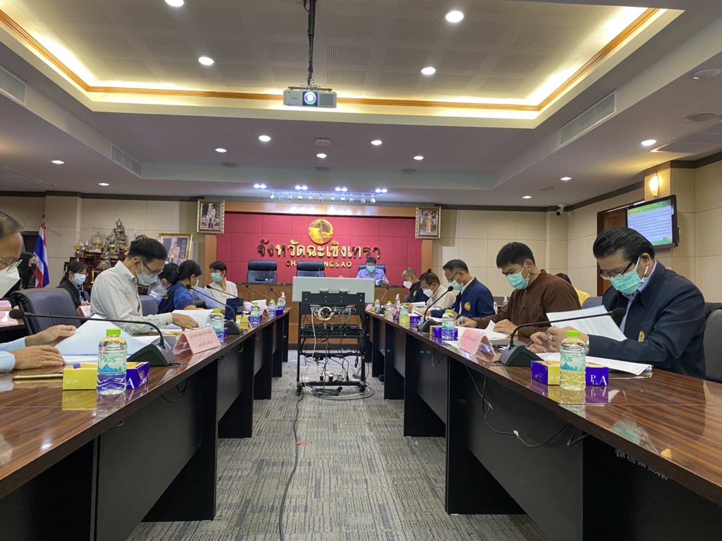 ??⛰พช.ฉะชิงเทรา ร่วมประชุมคณะอนุกรรมการนโยบายที่ดินจังหวัดฉะเชิงเทรา (คทช.จังหวัดฉะเชิงเทรา) ครั้งที่ 1/2565