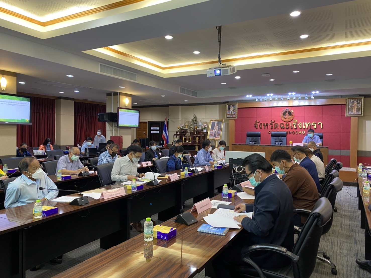 ??⛰พช.ฉะชิงเทรา ร่วมประชุมคณะอนุกรรมการนโยบายที่ดินจังหวัดฉะเชิงเทรา (คทช.จังหวัดฉะเชิงเทรา) ครั้งที่ 1/2565