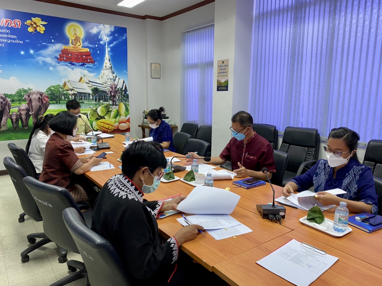 ??‍??‍??พช.ฉะเชิงเทรา ประชุมพิจารณาคัดเลือกข้าราชการ ลูกจ้างประจำ และพนักงานราชการดีเด่น กรมการพัฒนาชุมชน ประจำปี 2565