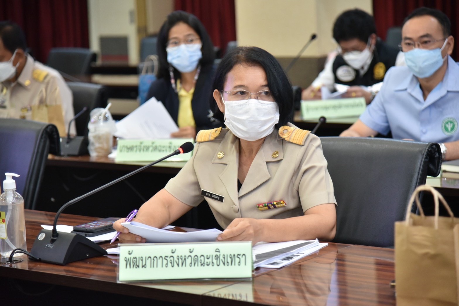 ??พช.ฉะเชิงเทรา ร่วมประชุมการขับเคลื่อนการพัฒนารูปแบบการเพิ่มประสิทธิภาพการบริหารราชการในจังหวัดให้มีการทำงานที่มีผลสัมฤทธิ์สูง ประจำปีงบประมาณ พ.ศ.2565