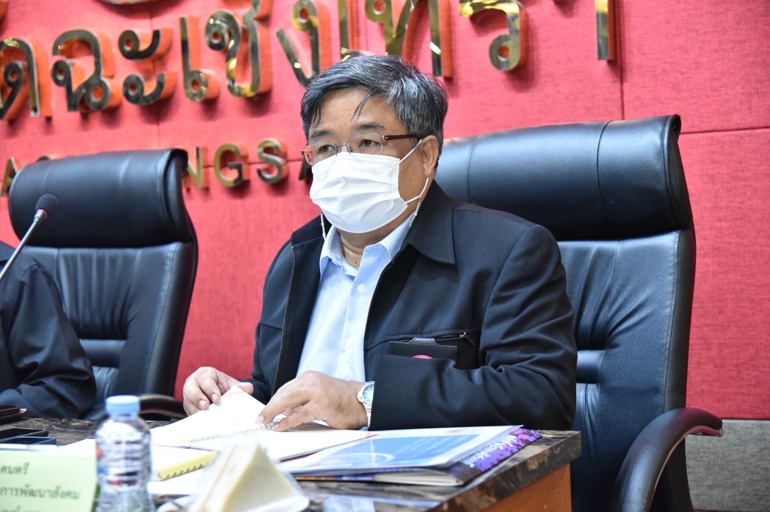 ???พช.ฉะเชิงเทรา ร่วมประชุมการตรวจราชการแบบบูรณาการของคณะผู้ตรวจราชการ เขตตรวจราชการที่ 8 ประจำปีงบประมาณ พ.ศ.2565 รอบที่ 1