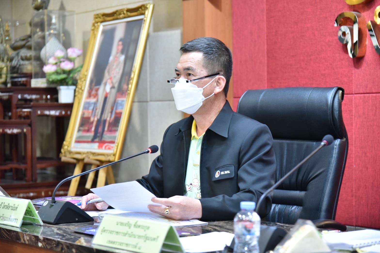 ???พช.ฉะเชิงเทรา ร่วมประชุมการตรวจราชการแบบบูรณาการของคณะผู้ตรวจราชการ เขตตรวจราชการที่ 8 ประจำปีงบประมาณ พ.ศ.2565 รอบที่ 1