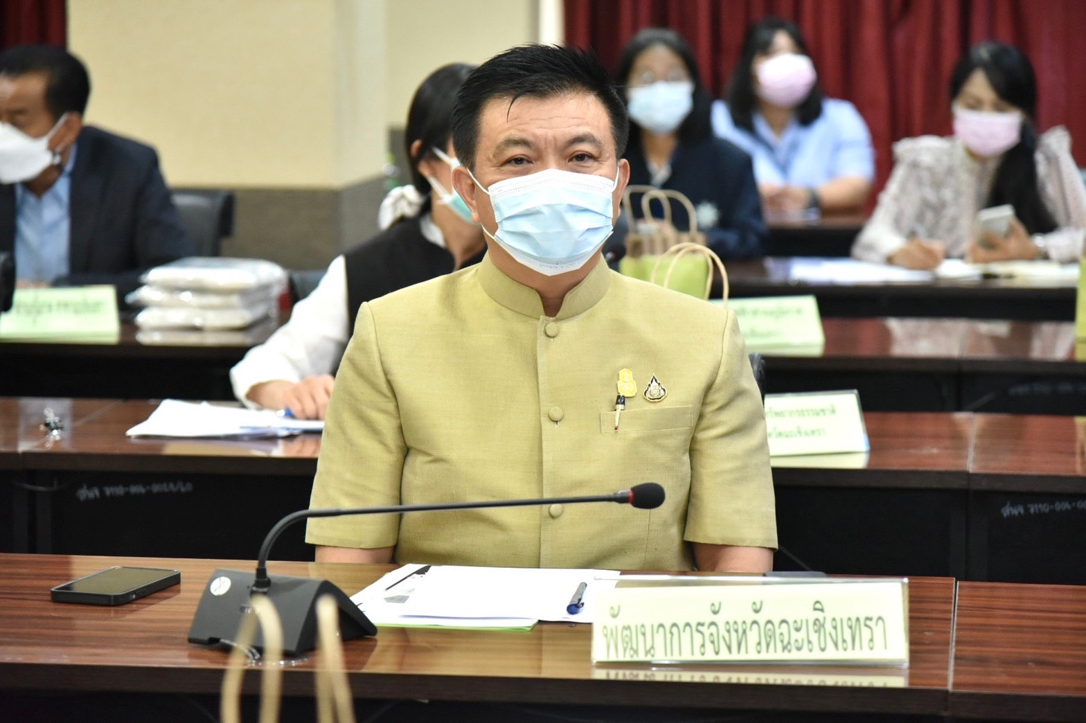 ???พช.ฉะเชิงเทรา ร่วมประชุมการตรวจราชการแบบบูรณาการของคณะผู้ตรวจราชการ เขตตรวจราชการที่ 8 ประจำปีงบประมาณ พ.ศ.2565 รอบที่ 1