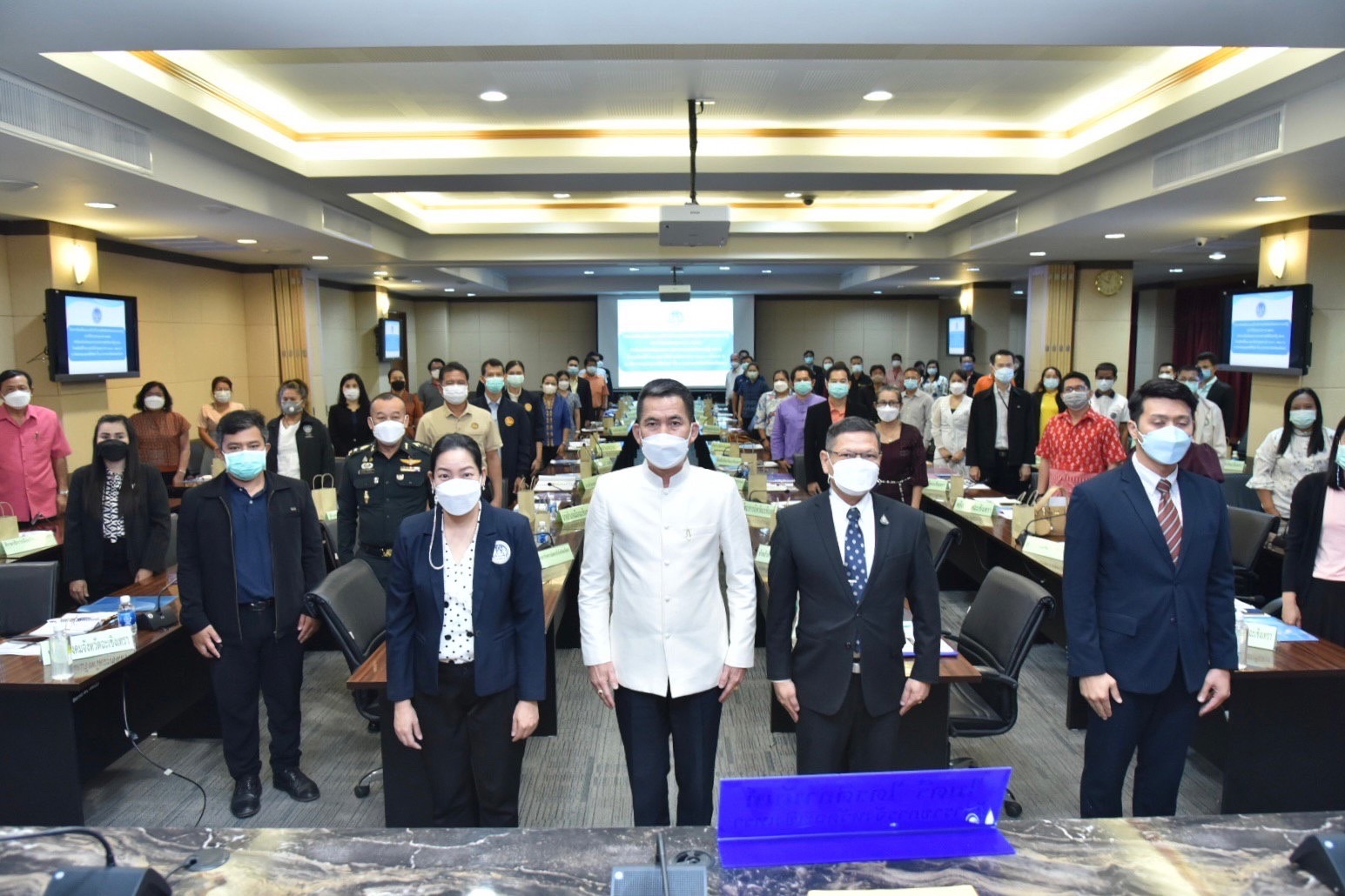 ???พช.ฉะเชิงเทรา ร่วมประชุมโครงการขับเคลื่อนระบบเฝ้าระวังการทุจริตเชิงรุกในหน่วยงานภาครัฐ ประจำปีงบประมาณ พ.ศ.2565 สํานักงานป้องกันและปราบปรามการทุจริตในภาครัฐ เขต 2