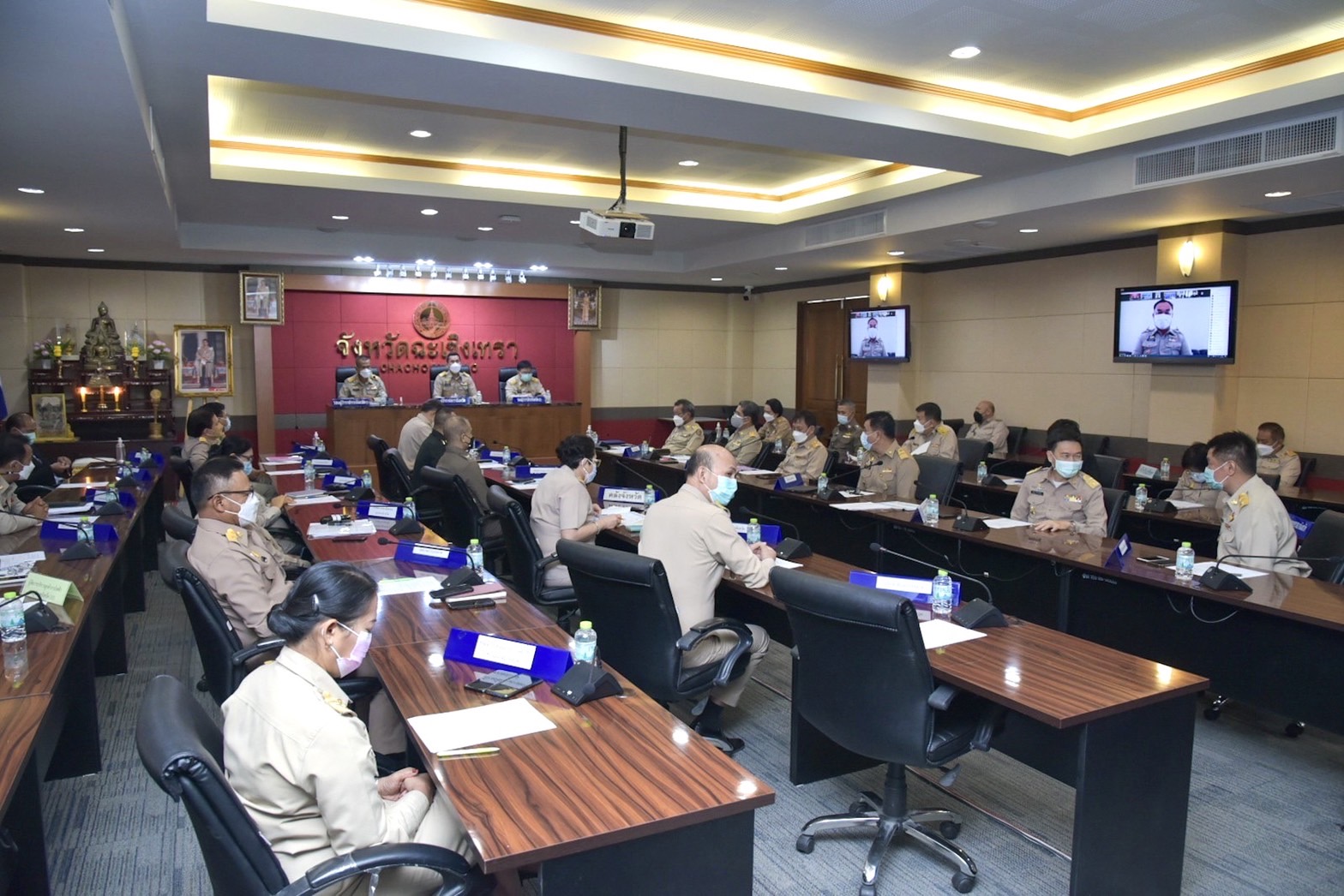 ???พช.ฉะเชิงเทรา ร่วมประชุมหัวหน้าส่วนราชการจังหวัดฉะเชิงเทรา ครั้งที่ 2 ประจำเดือนกุมภาพันธ์ 2565