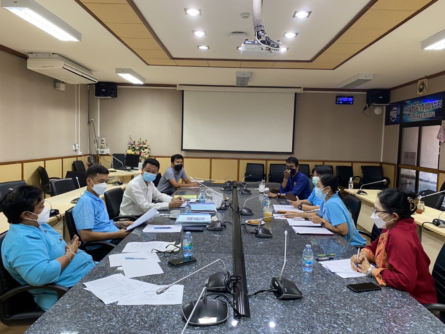 ??พช.เชิงเทรา ประชุมสรุปผลการประกวดกองทุนแม่ของแผ่นดินดีเด่นระดับจังหวัดฉะเชิงเทรา ครั้งที่ 2/2565