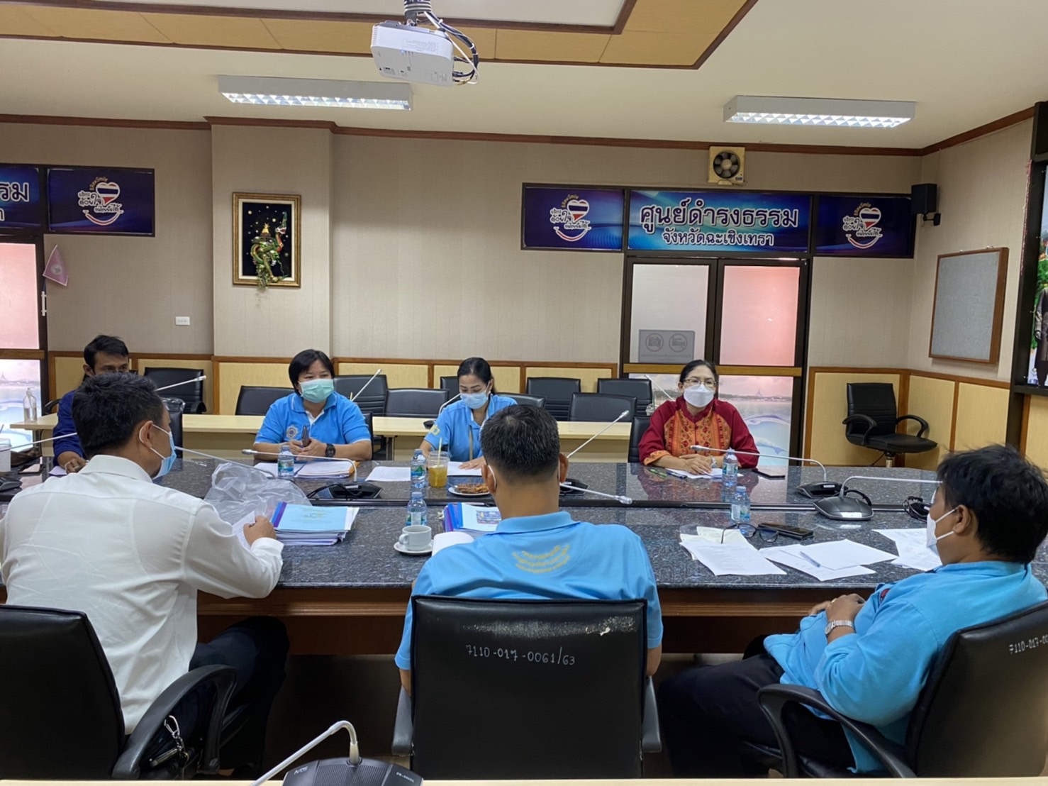 ??พช.เชิงเทรา ประชุมสรุปผลการประกวดกองทุนแม่ของแผ่นดินดีเด่นระดับจังหวัดฉะเชิงเทรา ครั้งที่ 2/2565