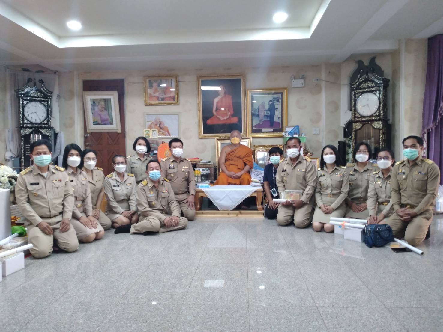 ??พช.ฉะเชิงเทรา เข้าร่วมแสดงมุทิตาจิต