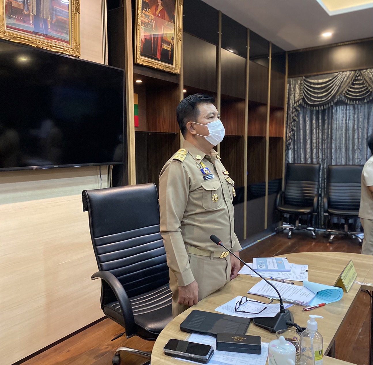 ????‍?พช.ฉะเชิงเทรา ประชุมผู้บริหาร นักวิชาการพัฒนาชุมชน และเจ้าหน้าที่พัฒนาชุมชนจังหวัดฉะเชิงเทรา ครั้งที่ 2/2565 ประจำเดือนกุมภาพันธ์