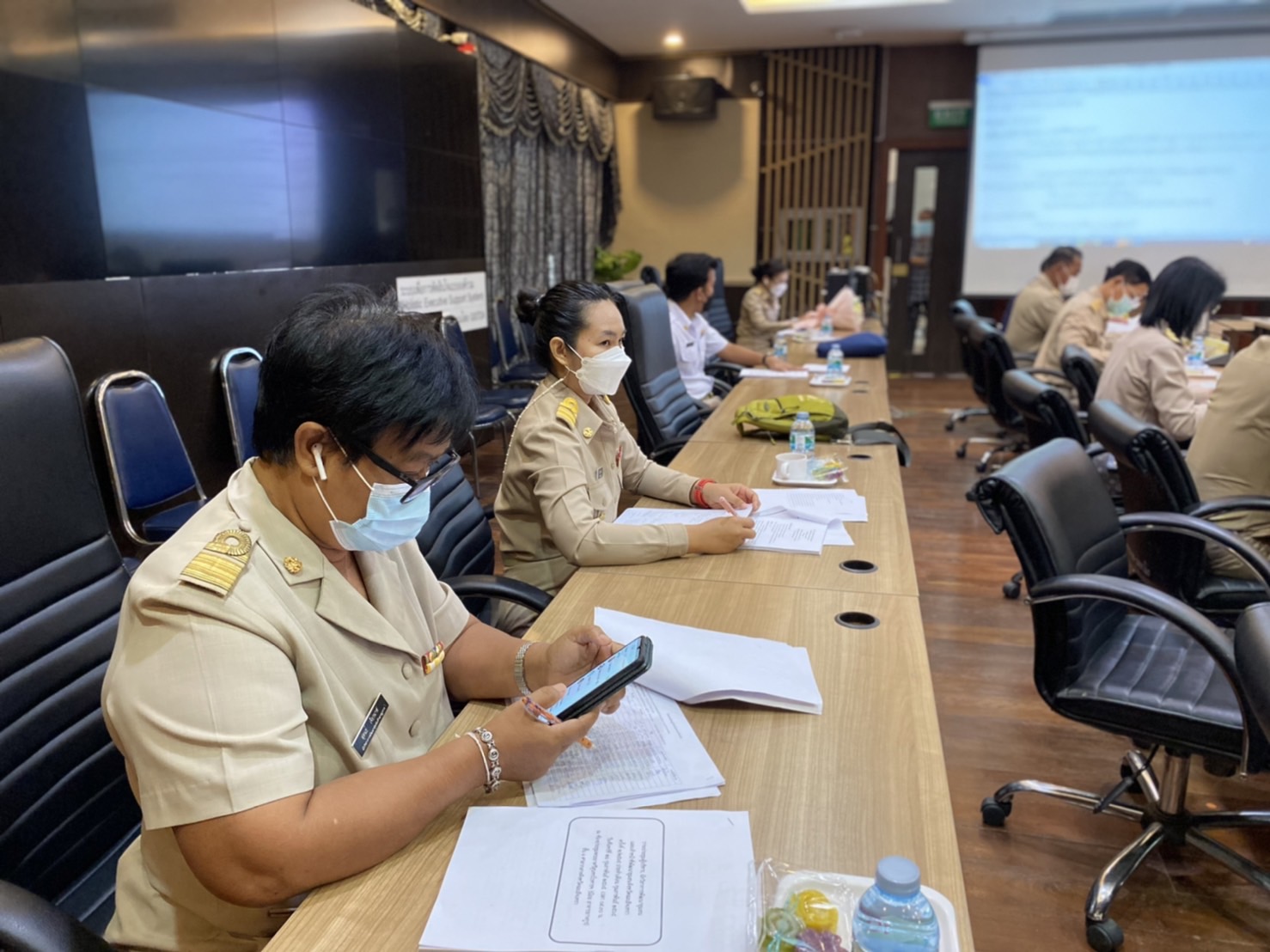 ????‍?พช.ฉะเชิงเทรา ประชุมผู้บริหาร นักวิชาการพัฒนาชุมชน และเจ้าหน้าที่พัฒนาชุมชนจังหวัดฉะเชิงเทรา ครั้งที่ 2/2565 ประจำเดือนกุมภาพันธ์