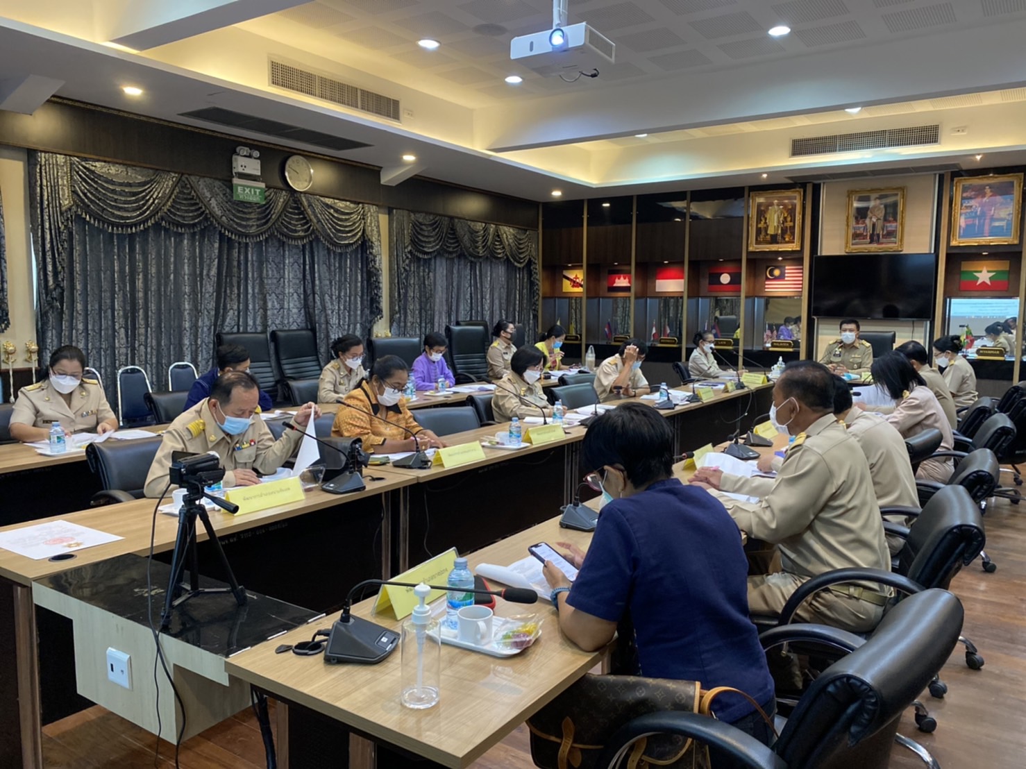 ????‍?พช.ฉะเชิงเทรา ประชุมผู้บริหาร นักวิชาการพัฒนาชุมชน และเจ้าหน้าที่พัฒนาชุมชนจังหวัดฉะเชิงเทรา ครั้งที่ 2/2565 ประจำเดือนกุมภาพันธ์