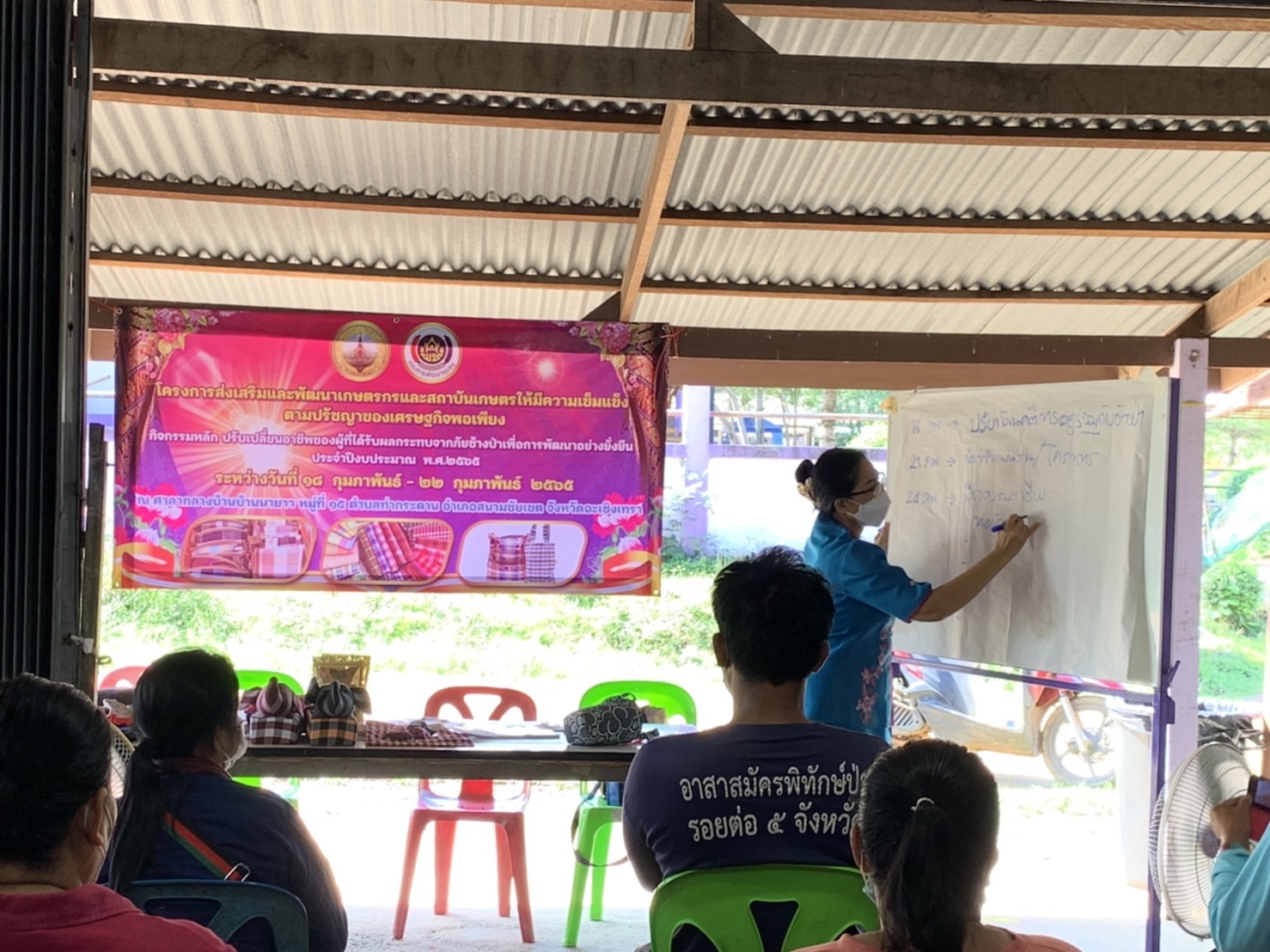 ???พช.ฉะเชิงเทรา ดำเนินโครงการส่งเสริมและพัฒนาเกษตรกร และสถาบันเกษตรให้มีความเข้มแข็งตามหลักปรัชญาของเศรษฐกิจพอเพียง