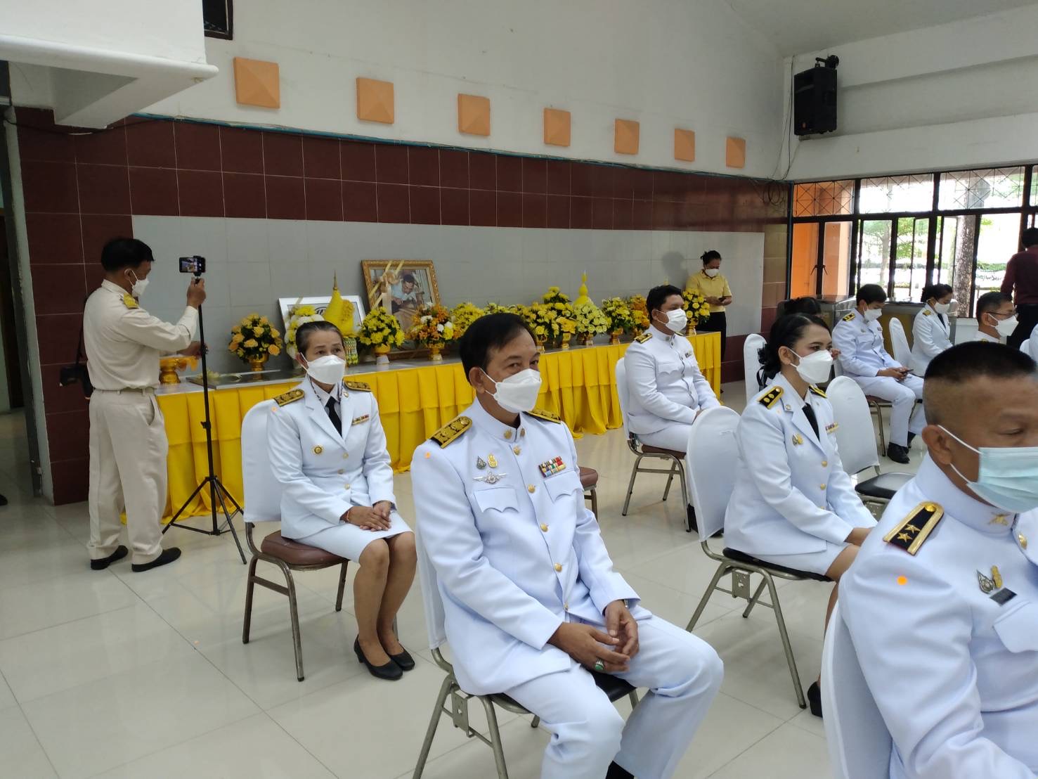 ??⚙️พช.ฉะเชิงเทรา ร่วมงานวันมาตรฐานฝีมือแรงงานแห่งชาติ พิธีถวายราชสักการะแด่ พระบาทสมเด็จพระบรมชนกาธิเบศร มหาภูมิพลอดุลยเดชมหาราช บรมนาถบพิตร พระบิดาแห่งมาตรฐานการช่างไทย