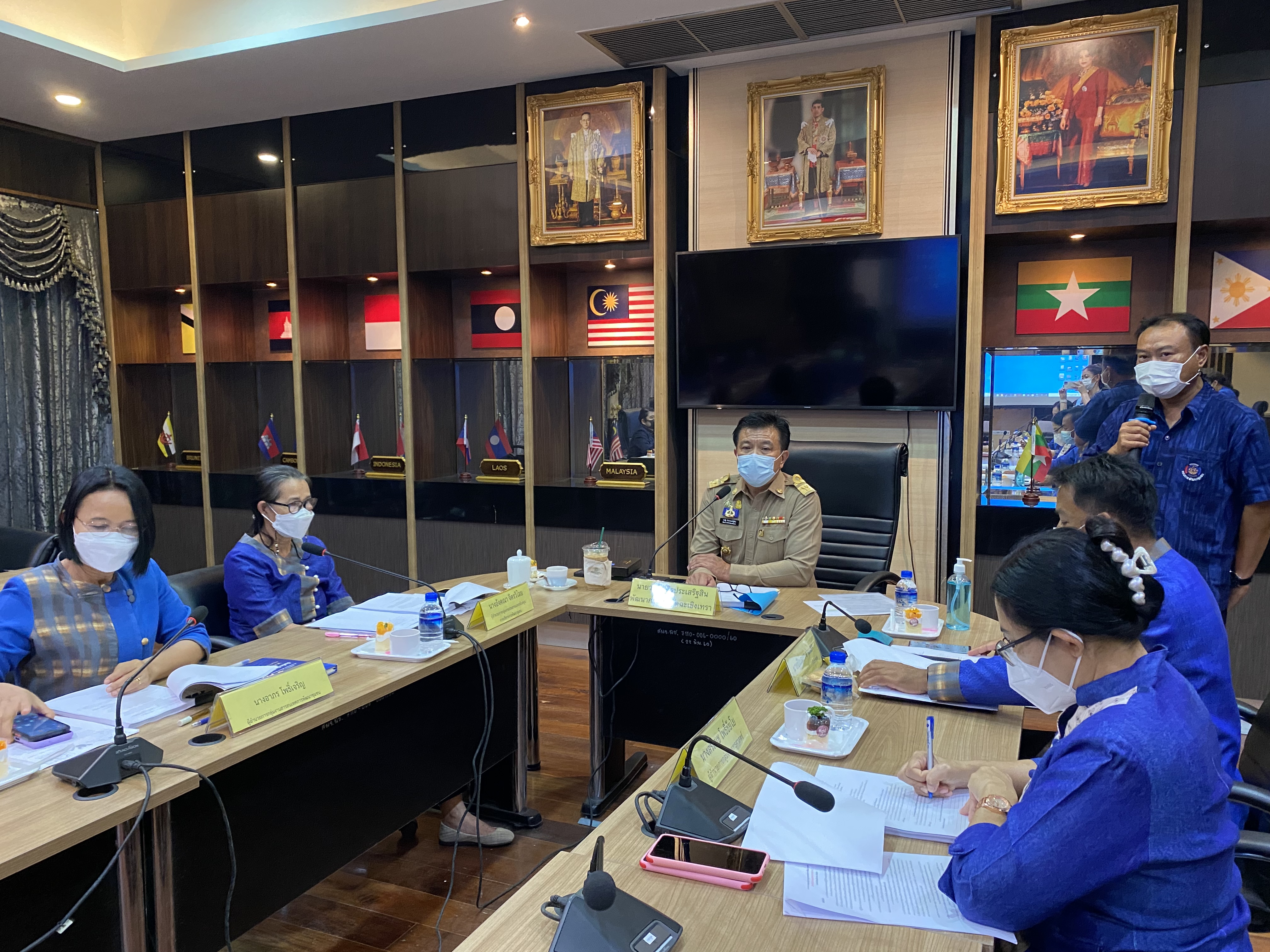 ??‍♀️??‍?พช.ฉะเชิงเทรา ประชุมผู้บริหาร นักวิชาการพัฒนาชุมชน และเจ้าหน้าที่พัฒนาชุมชนจังหวัดฉะเชิงเทรา ครั้งที่ 3/2565 ประจำเดือน มีนาคม 2565