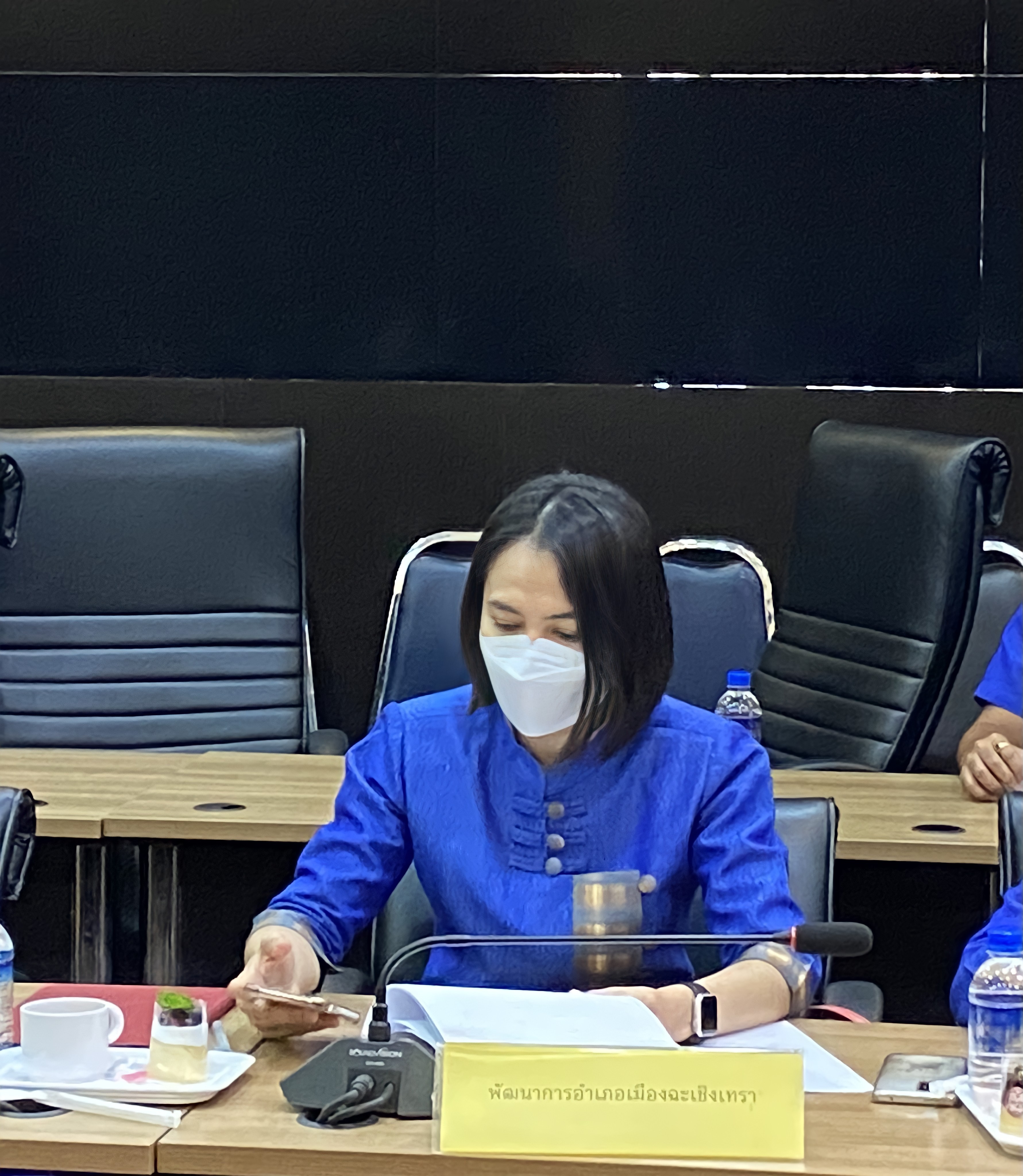 ??‍♀️??‍?พช.ฉะเชิงเทรา ประชุมผู้บริหาร นักวิชาการพัฒนาชุมชน และเจ้าหน้าที่พัฒนาชุมชนจังหวัดฉะเชิงเทรา ครั้งที่ 3/2565 ประจำเดือน มีนาคม 2565