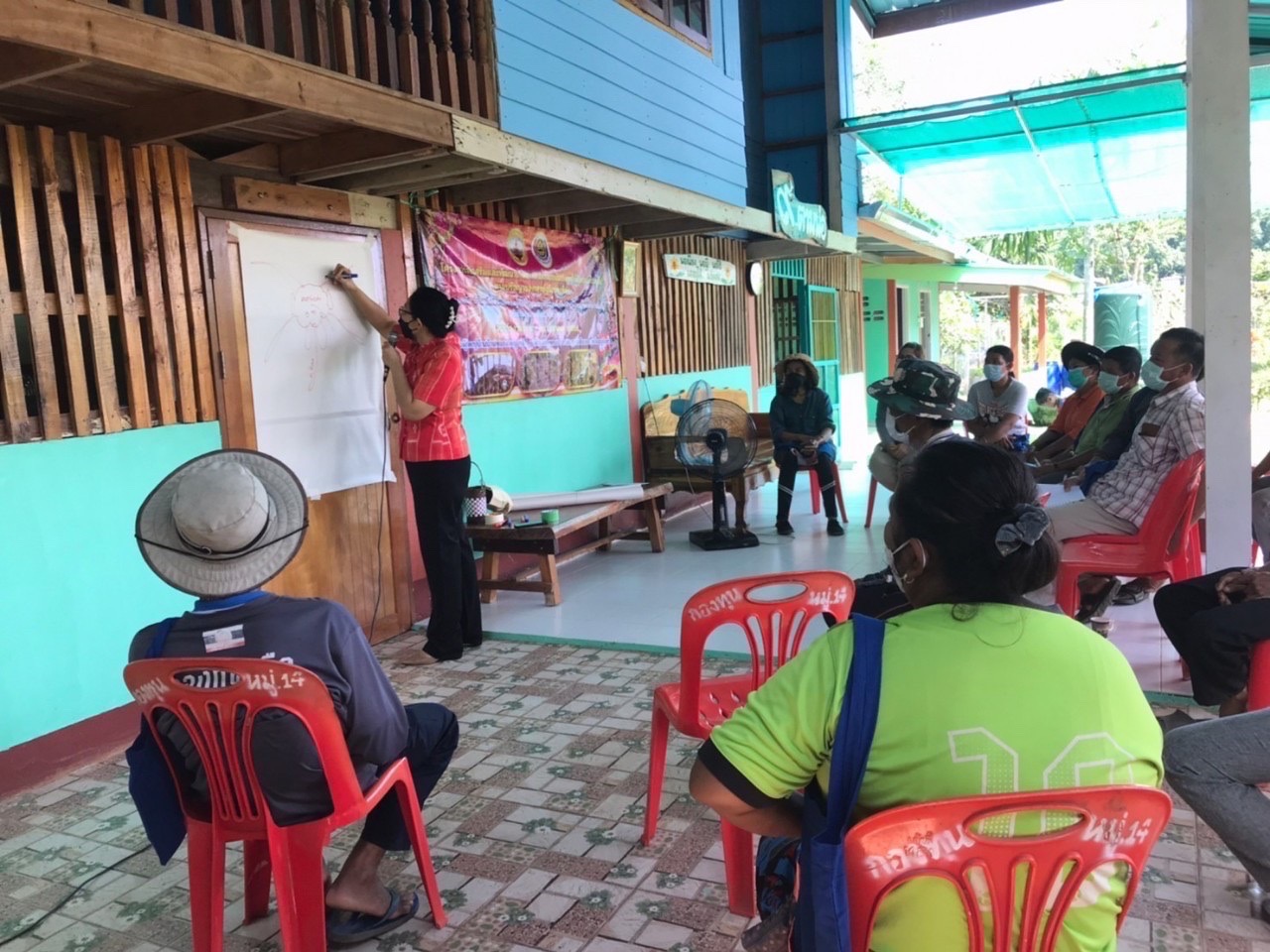 ☘️สำนักงานพัฒนาชุมชนฉะเชิงเทรา ดำเนินโครงการส่งเสริมและพัฒนาเกษตรกรและสถาบันเกษตรให้มีความเข็มแข็งตามปรัชญาของเศรษฐกิจพอเพียง กิจกรรมหลัก ปรับเปลี่ยนอาชีพของผู้ที่ได้รับผลกระทบจากภัยช้างป่าเพื่อการพัฒนาอย่างยั่งยืน ประจำปีงบประมาณ พ.ศ.2565