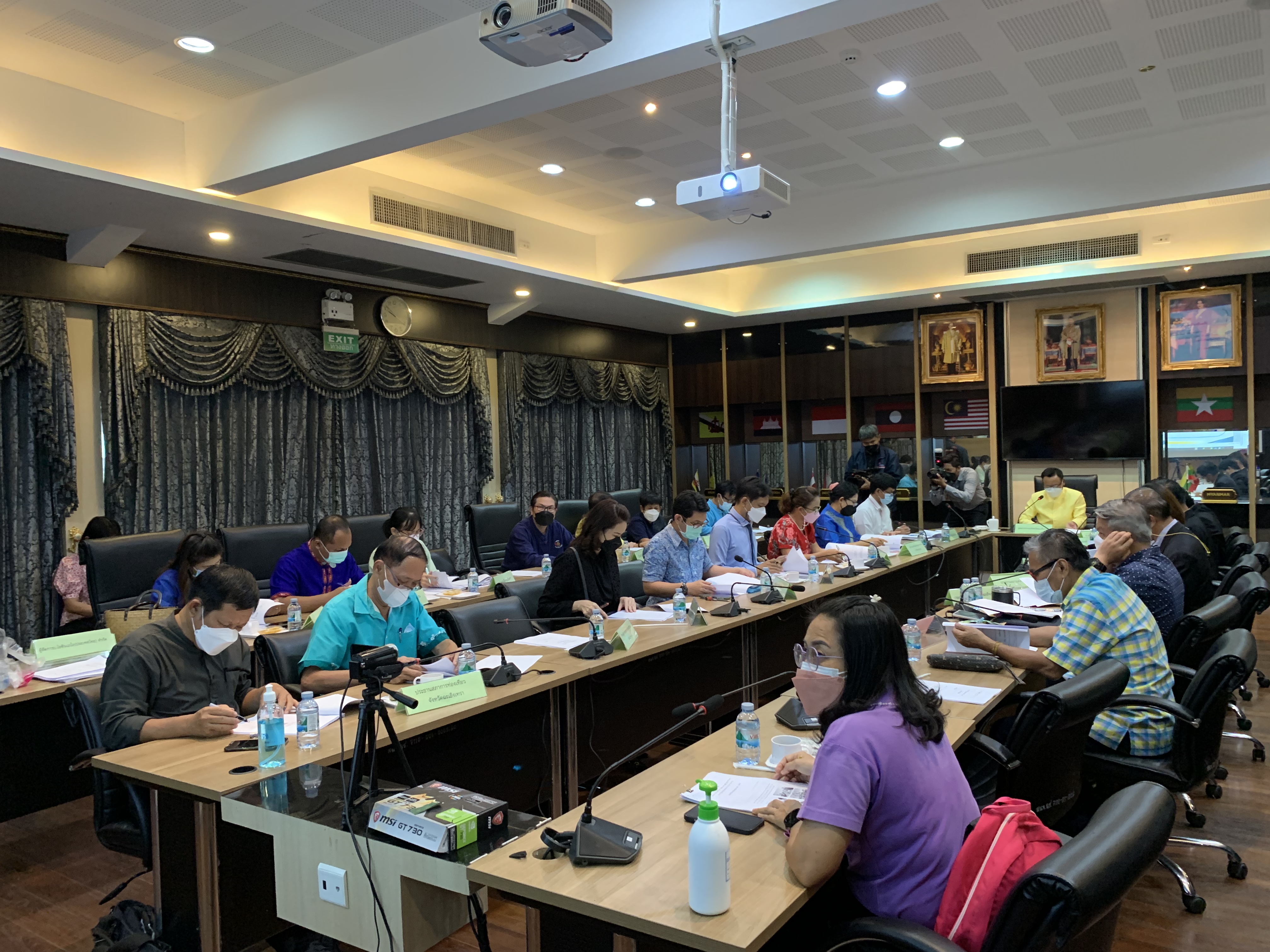 พช.ฉะเชิงเทรา ประชุมกลไกการขับเคลื่อนการพัฒนาเศรษฐกิจฐานรากและประชารัฐระดับจังหวัด ครั้งที่ 2/2565 ประชุมคณะกรรมการประสานและขับเคลื่อนนโยบายสานพลังประชารัฐประจำจังหวัด (คสป.)