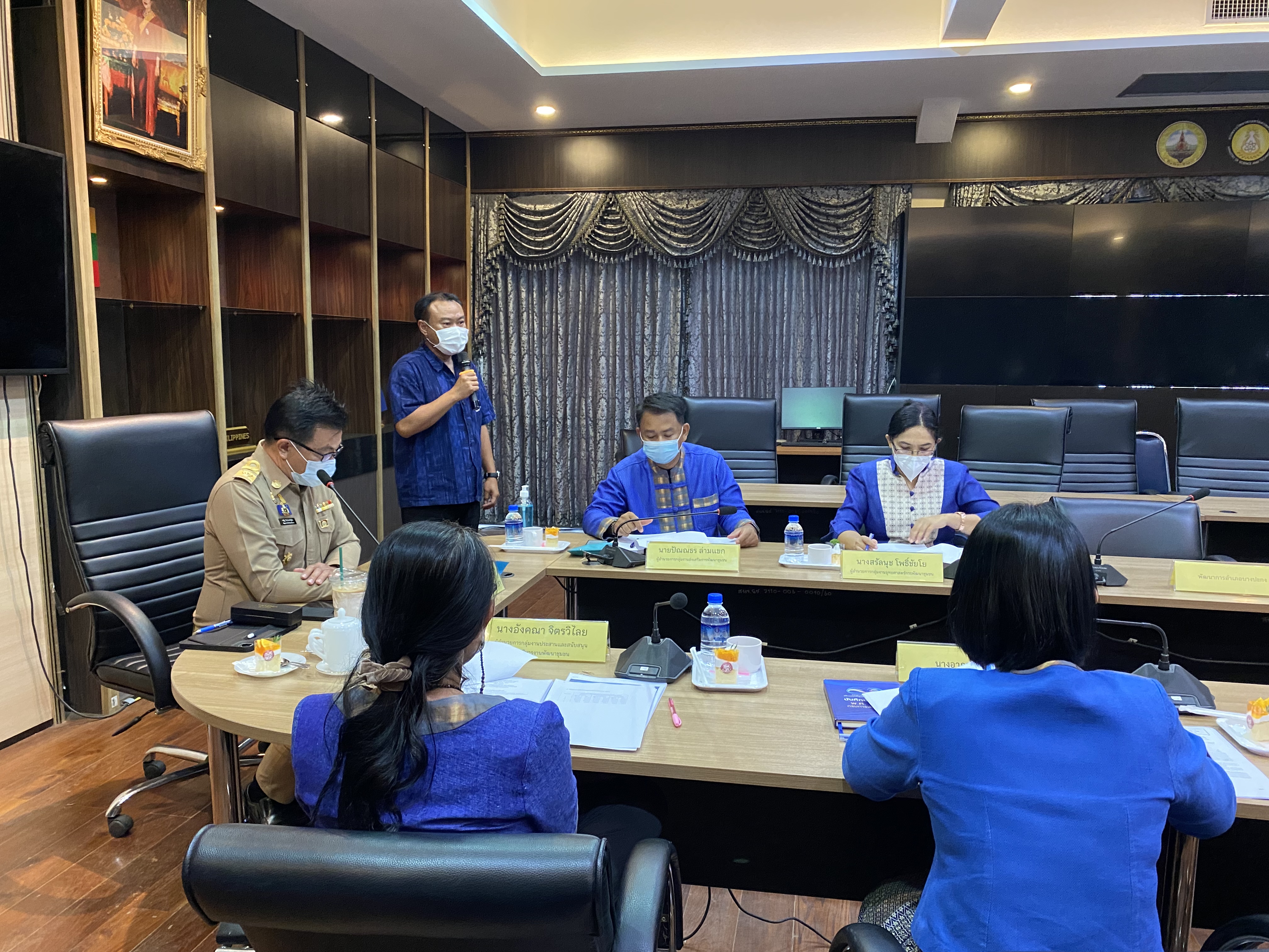 ??‍♀️??‍?พช.ฉะเชิงเทรา ประชุมผู้บริหาร นักวิชาการพัฒนาชุมชน และเจ้าหน้าที่พัฒนาชุมชนจังหวัดฉะเชิงเทรา ครั้งที่ 3/2565 ประจำเดือน มีนาคม 2565