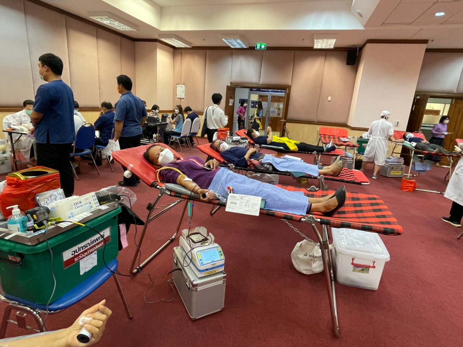 ???พช.ฉะเชิงเทรา ร่วมบริจาคโลหิต