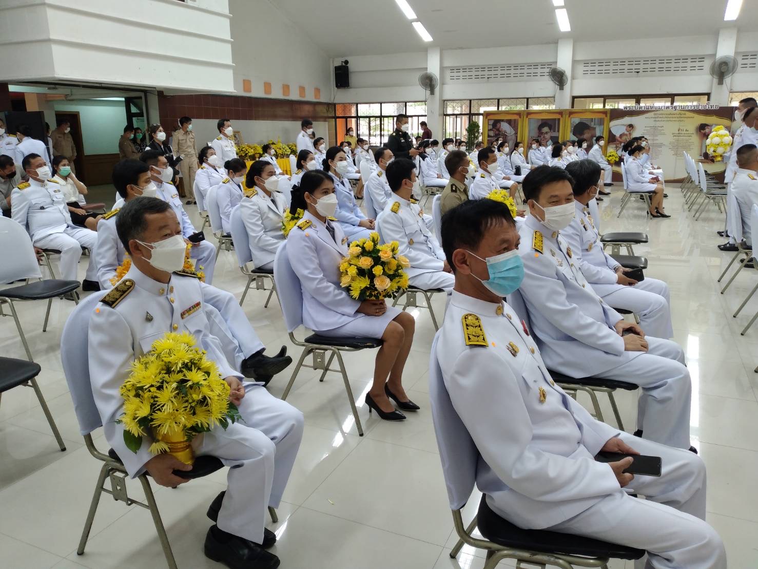 ??⚙️พช.ฉะเชิงเทรา ร่วมงานวันมาตรฐานฝีมือแรงงานแห่งชาติ พิธีถวายราชสักการะแด่ พระบาทสมเด็จพระบรมชนกาธิเบศร มหาภูมิพลอดุลยเดชมหาราช บรมนาถบพิตร พระบิดาแห่งมาตรฐานการช่างไทย