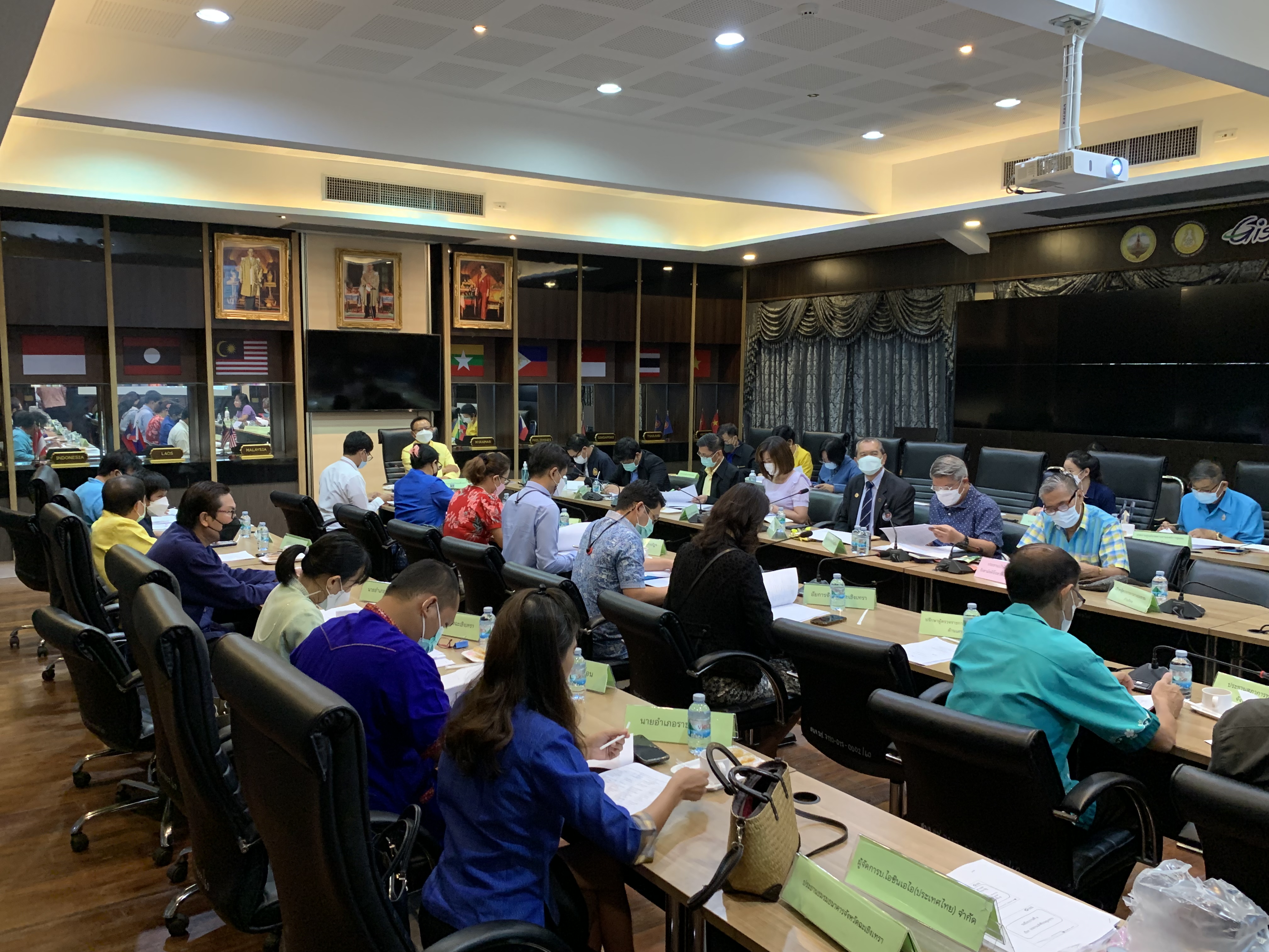 พช.ฉะเชิงเทรา ประชุมกลไกการขับเคลื่อนการพัฒนาเศรษฐกิจฐานรากและประชารัฐระดับจังหวัด ครั้งที่ 2/2565 ประชุมคณะกรรมการประสานและขับเคลื่อนนโยบายสานพลังประชารัฐประจำจังหวัด (คสป.)